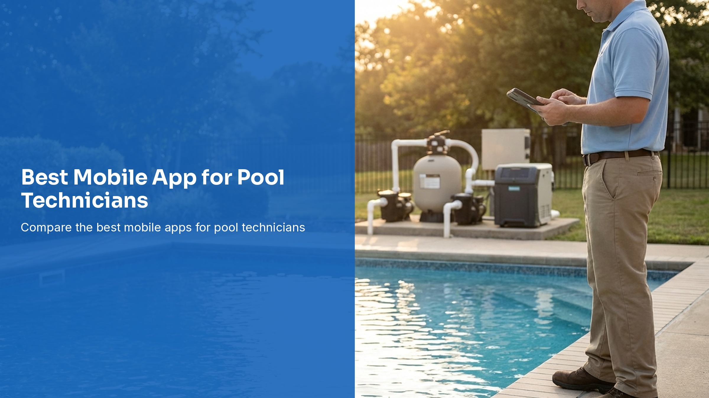 Best Mobile App for Pool Technicians 2026