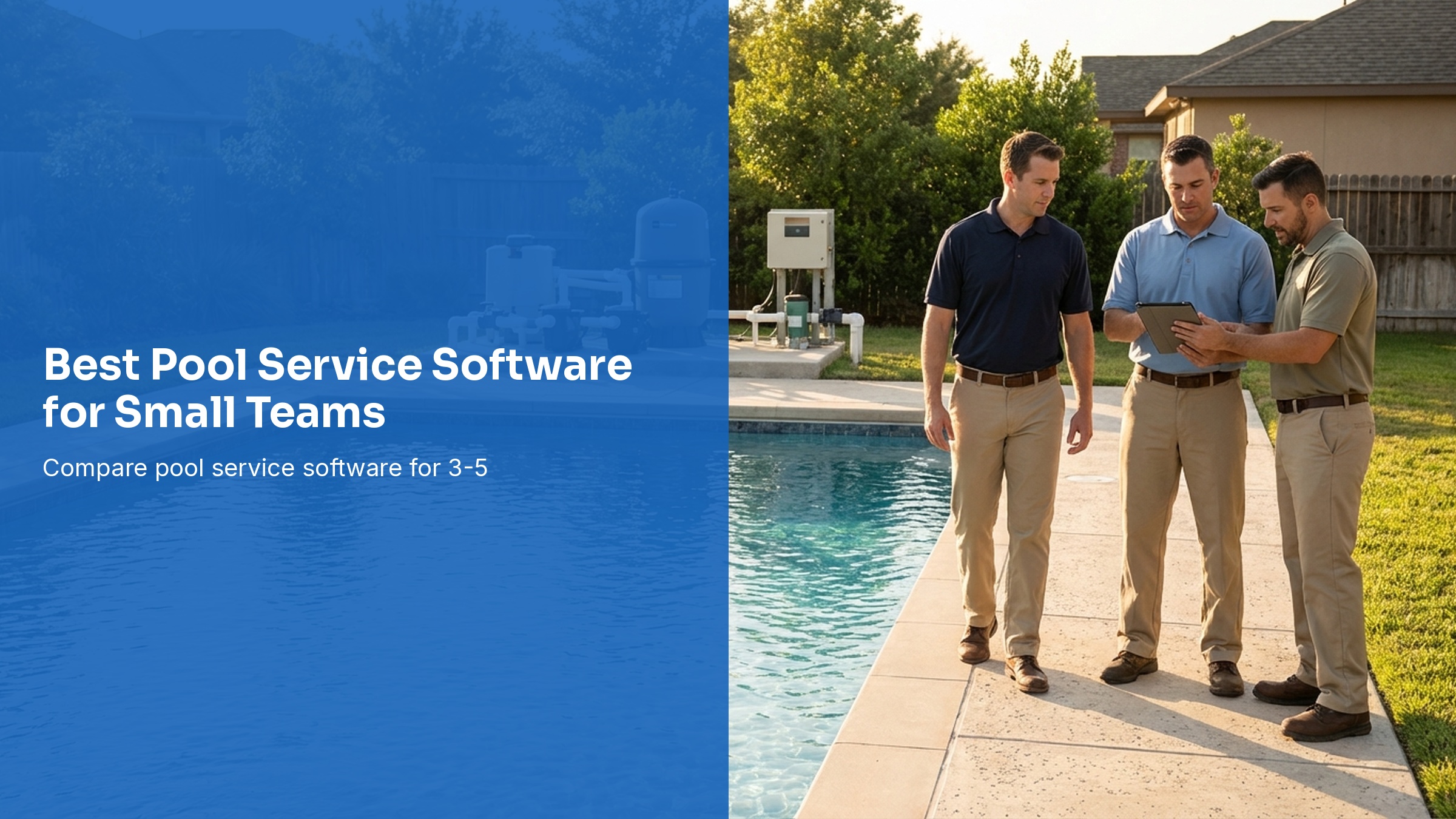 Best Pool Service Software for Small Teams (3-5 Techs) 2026