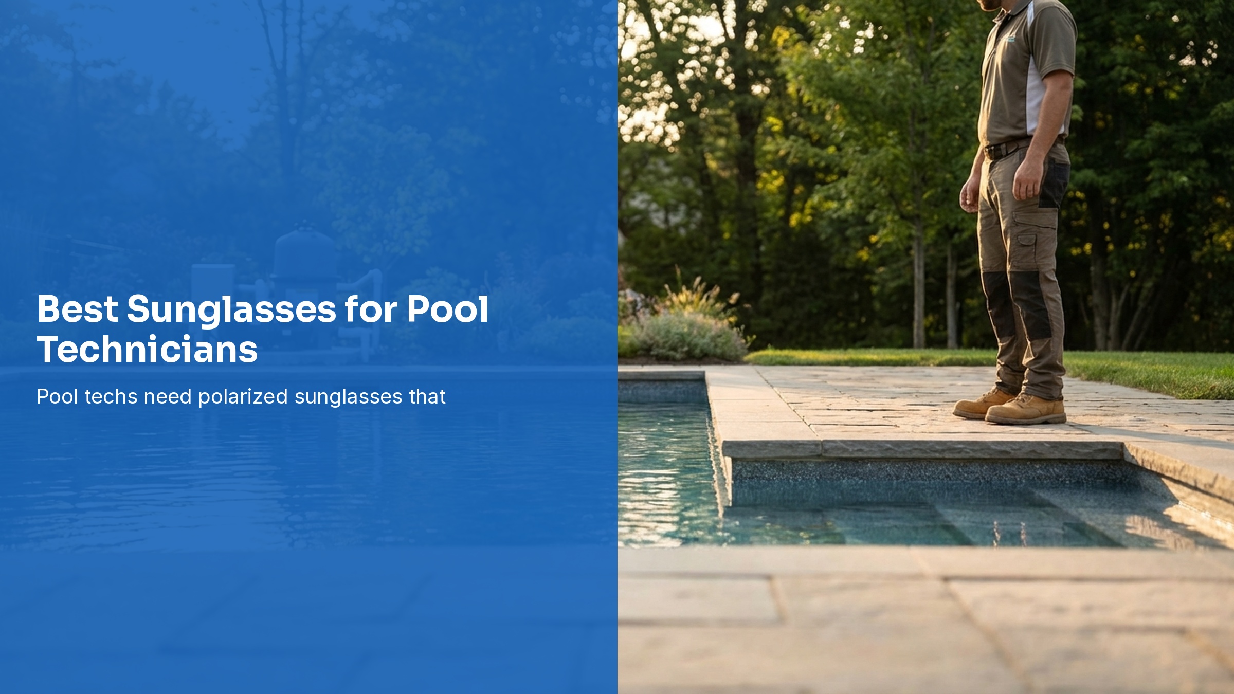 Best Sunglasses for Pool Technicians: What the Pros Actually Wear