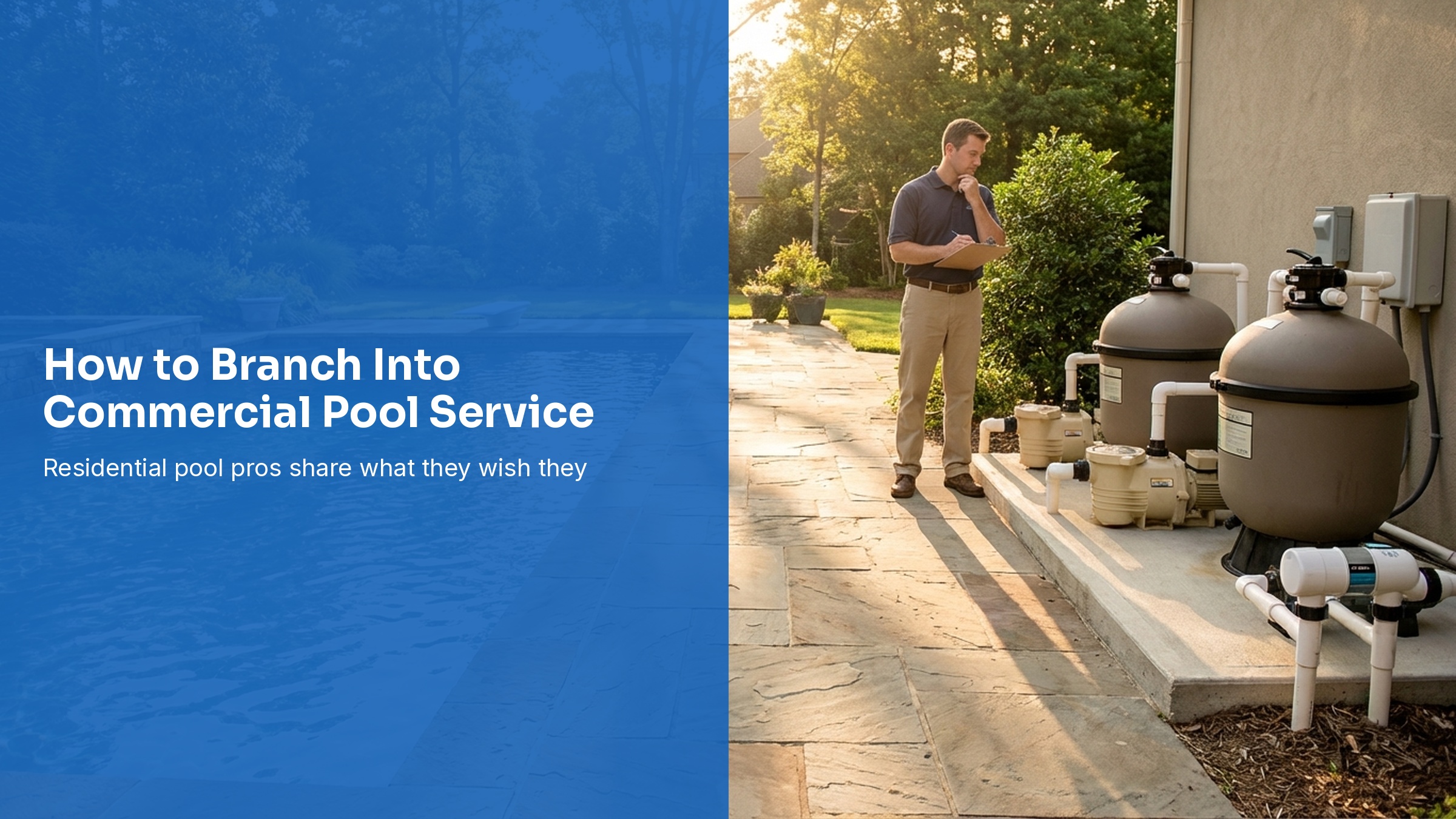 How to Branch Into Commercial Pool Service