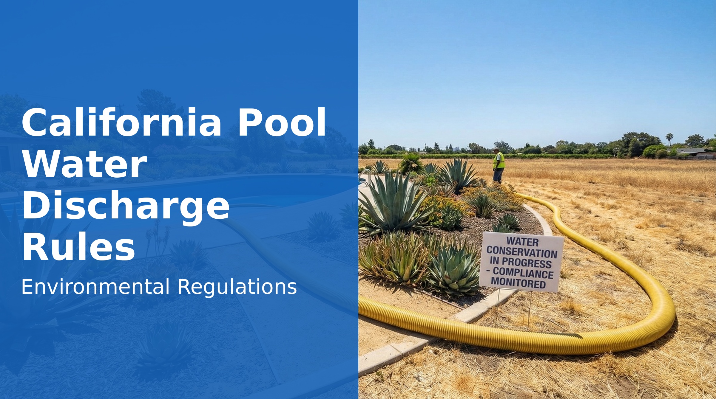 California Pool Water Discharge