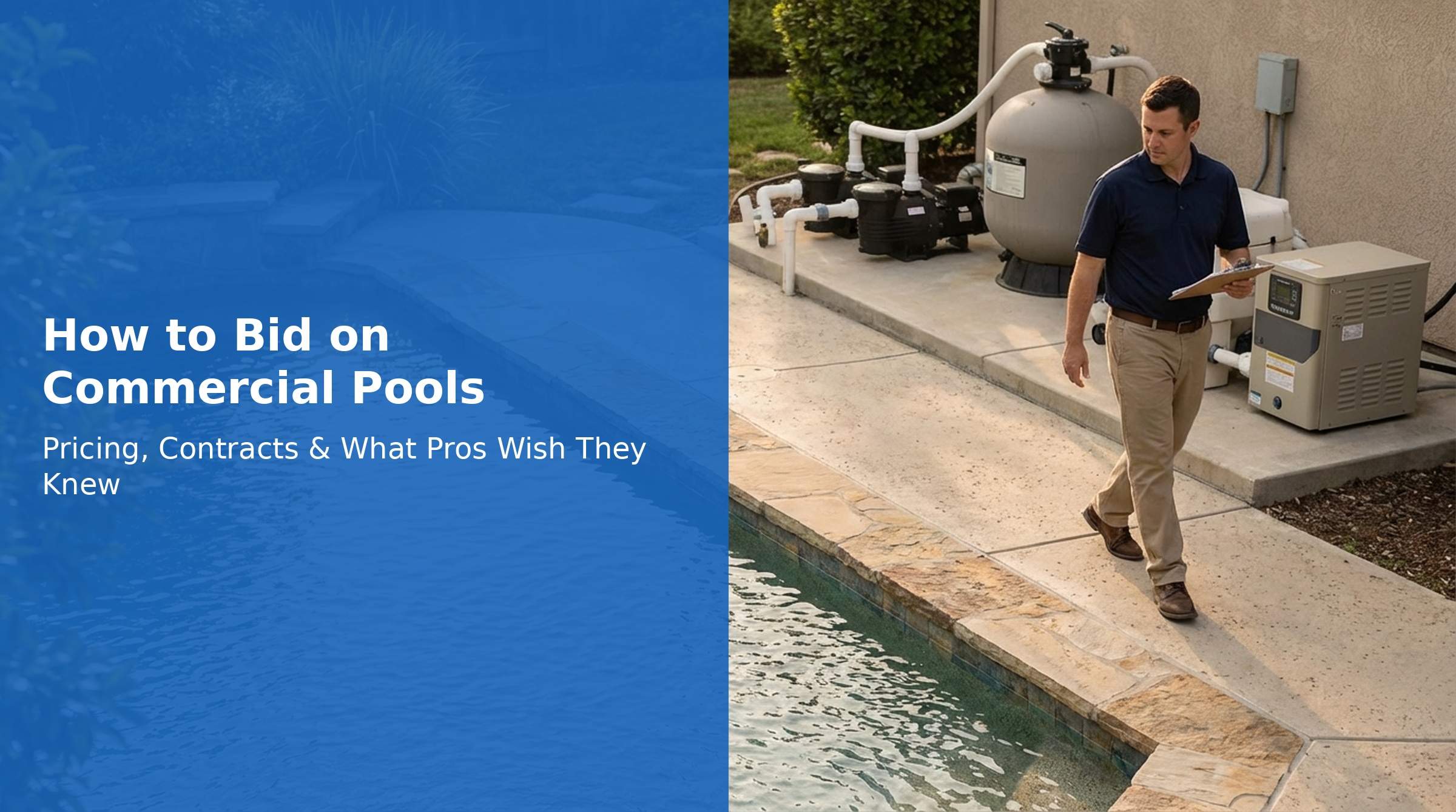 How to Bid on Commercial Pools