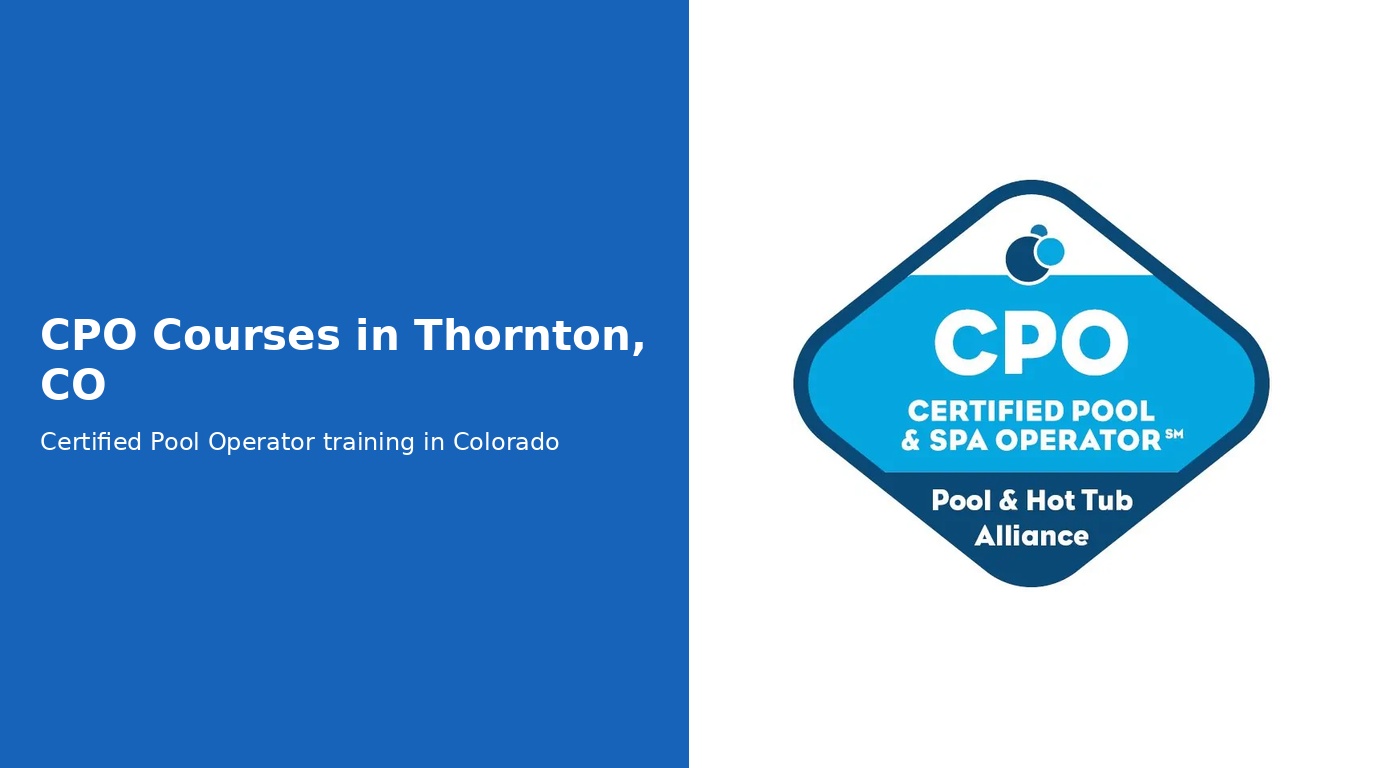 CPO Courses in Thornton, CO