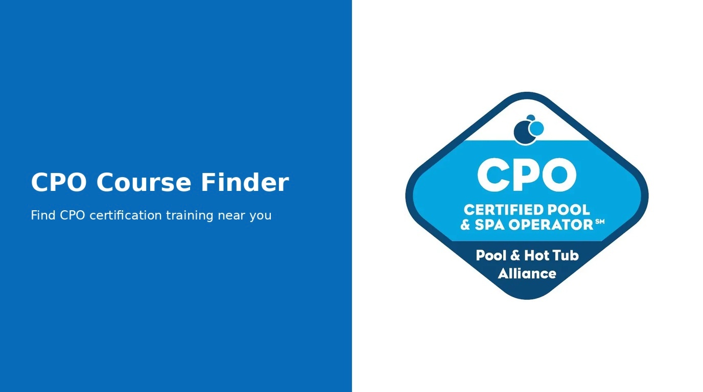 CPO Course Finder