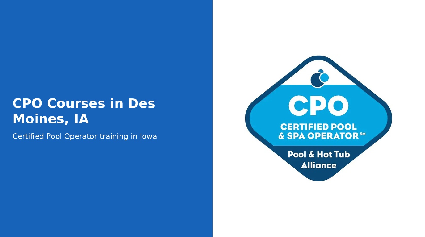 CPO Courses in Des Moines, IA