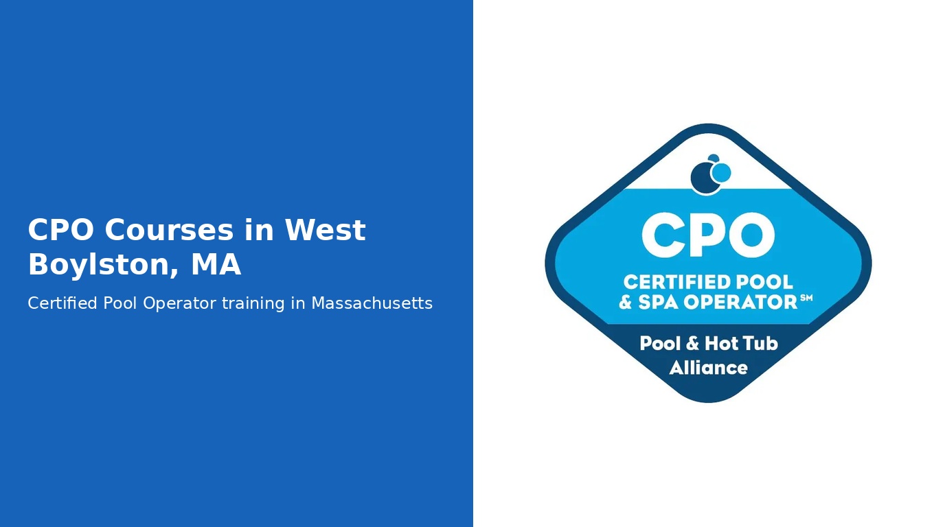 CPO Courses in West Boylston, MA