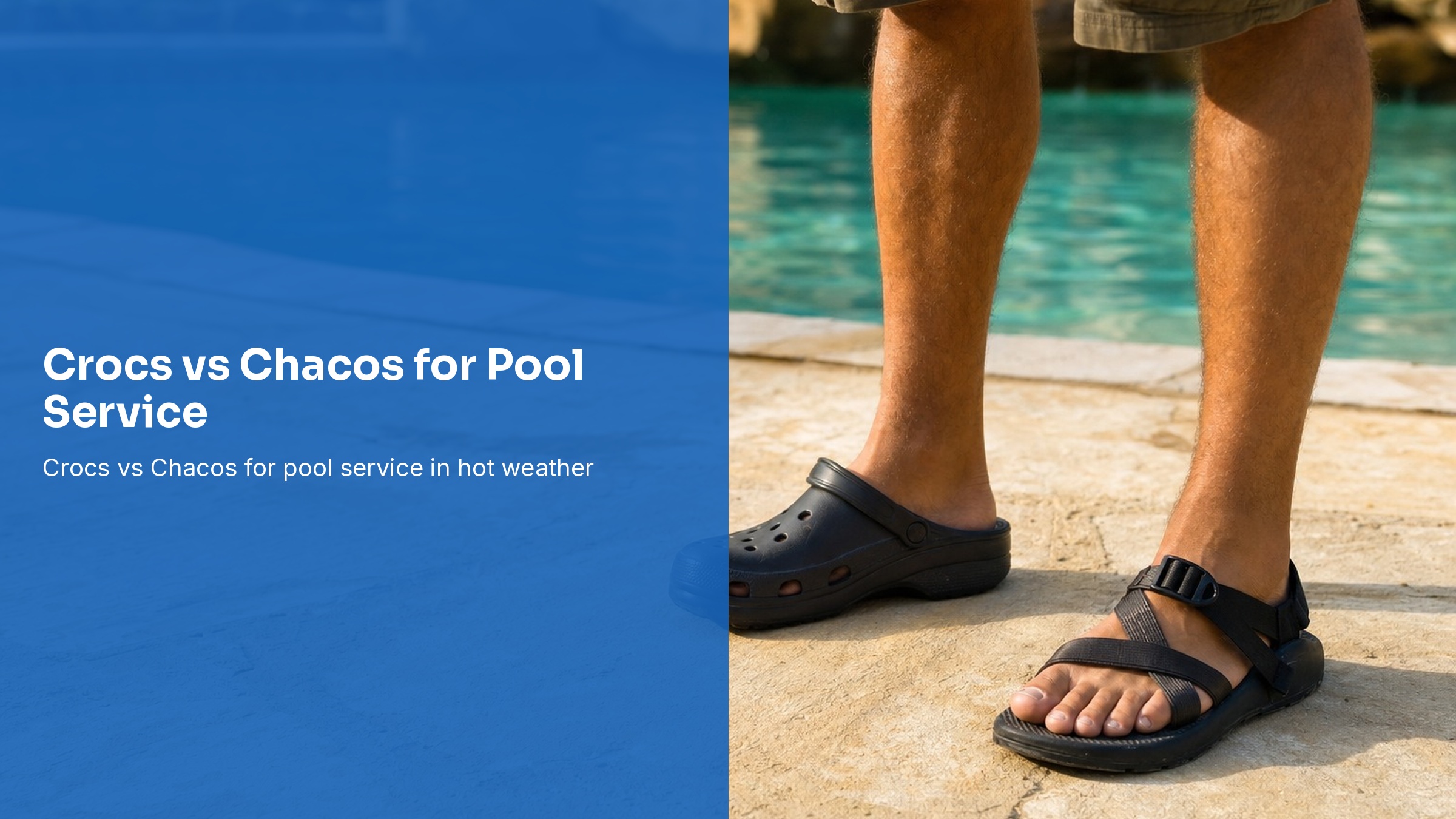 Crocs vs Chacos for Pool Service: Best Warm-Weather Footwear