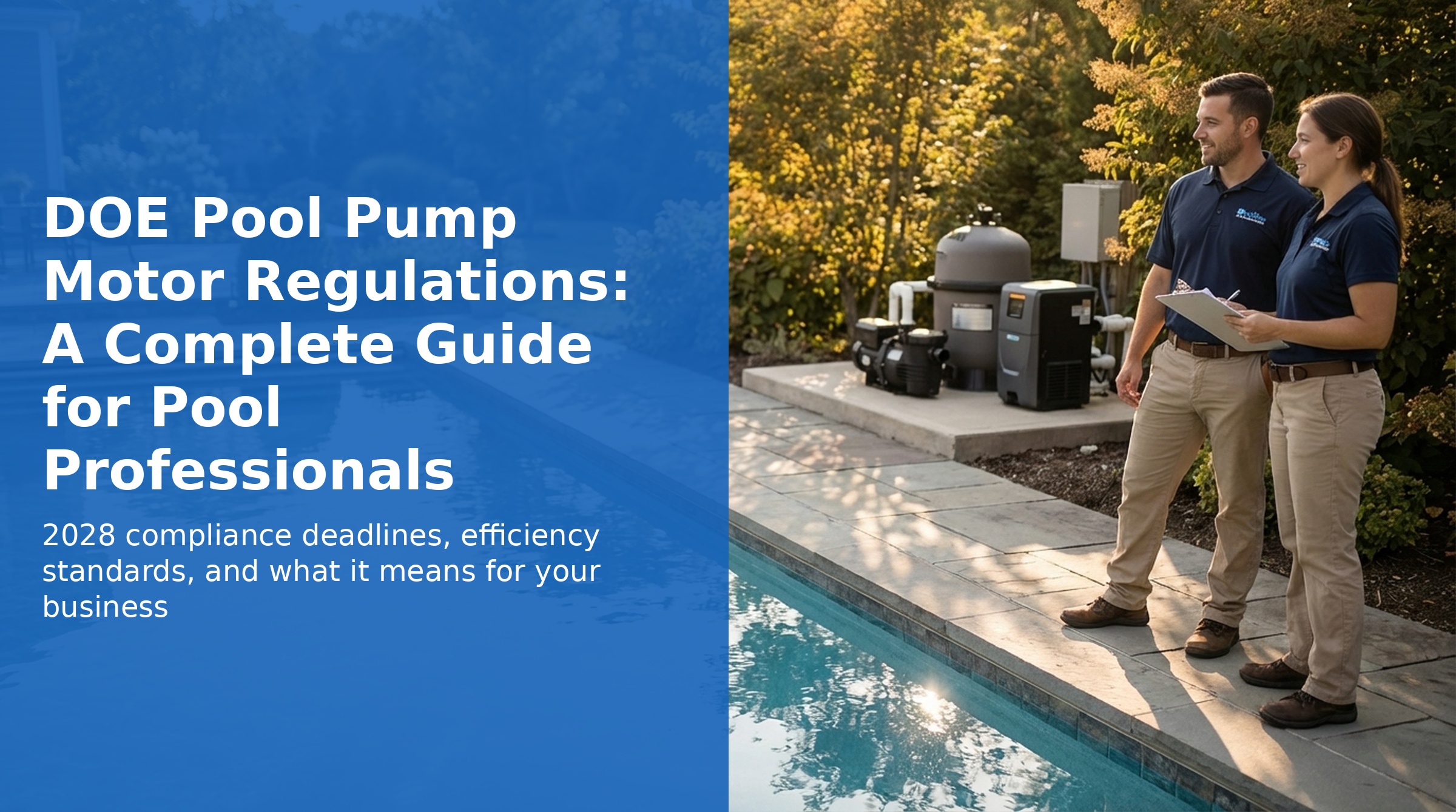 DOE Pool Pump Motor Regulations