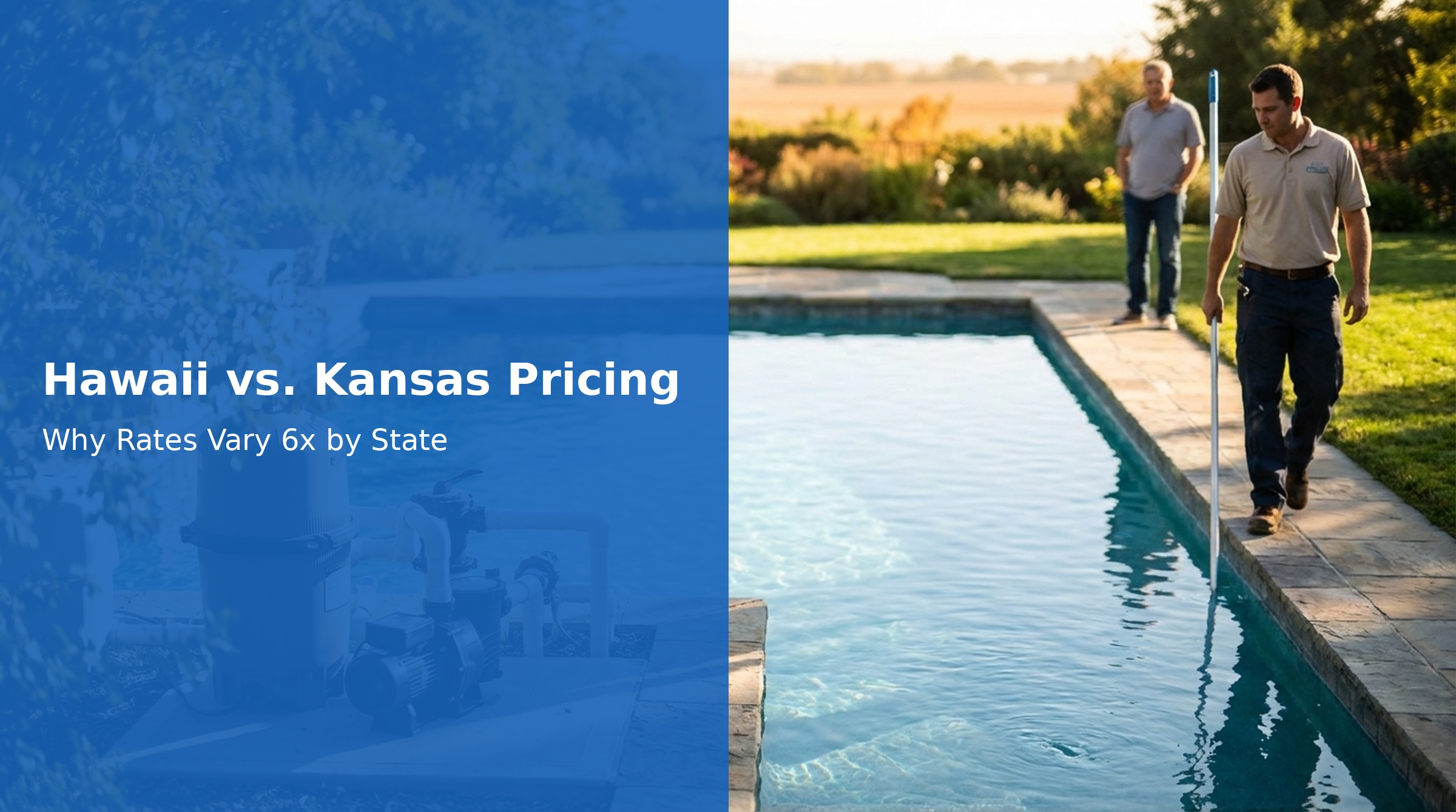 Hawaii vs Kansas Pool Service Pricing