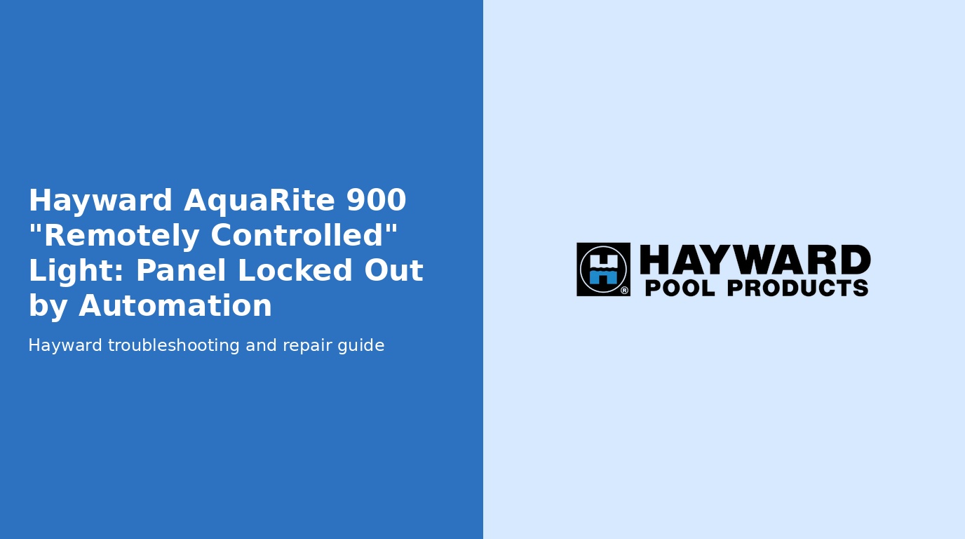Hayward Aquarite 900 Remotely Controlled Light