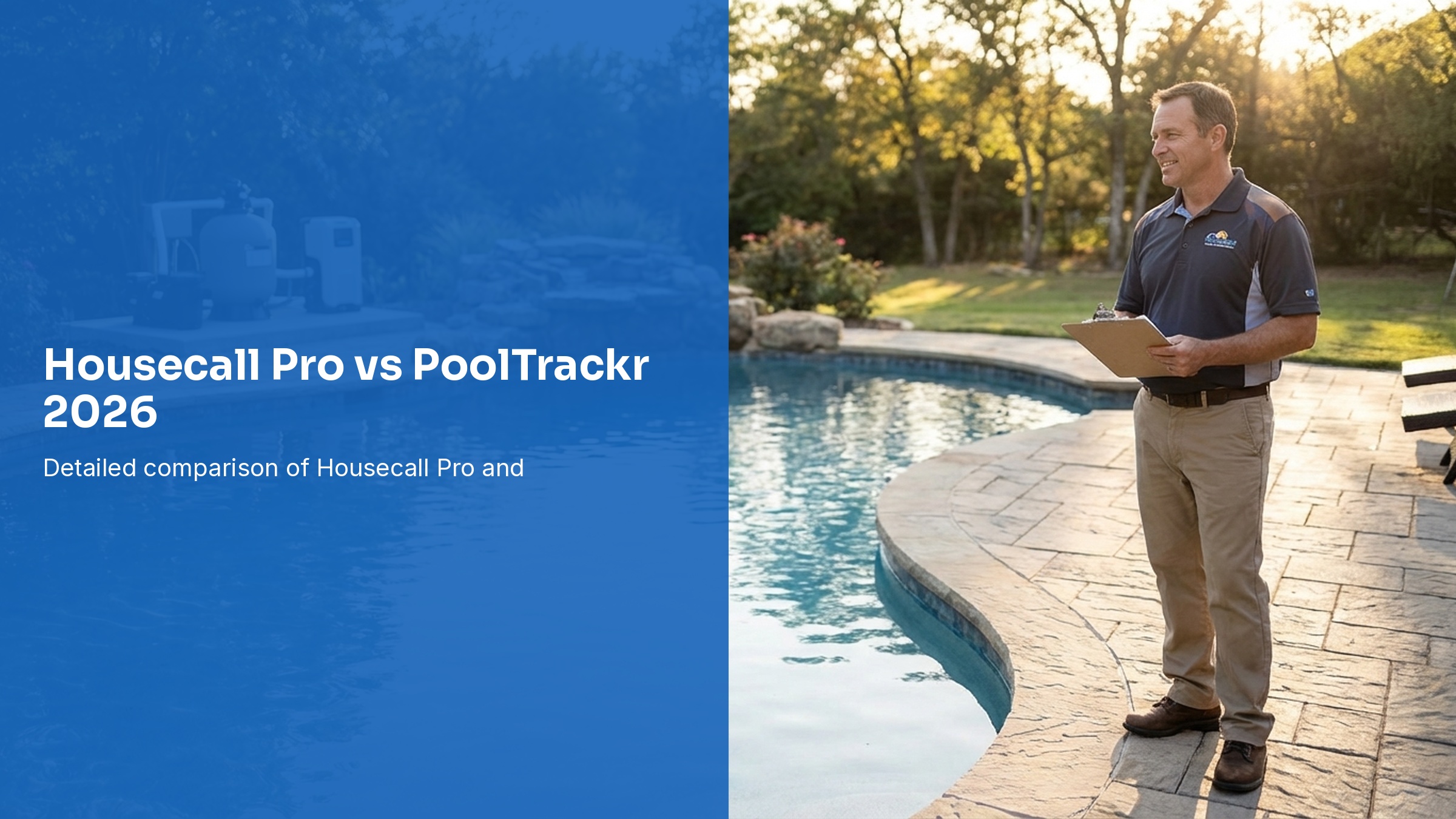 Housecall Pro vs PoolTrackr 2026: Pool Software Comparison