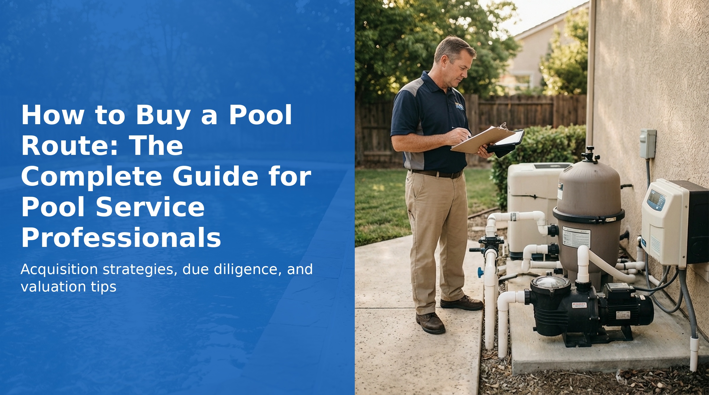 How to Buy a Pool Route