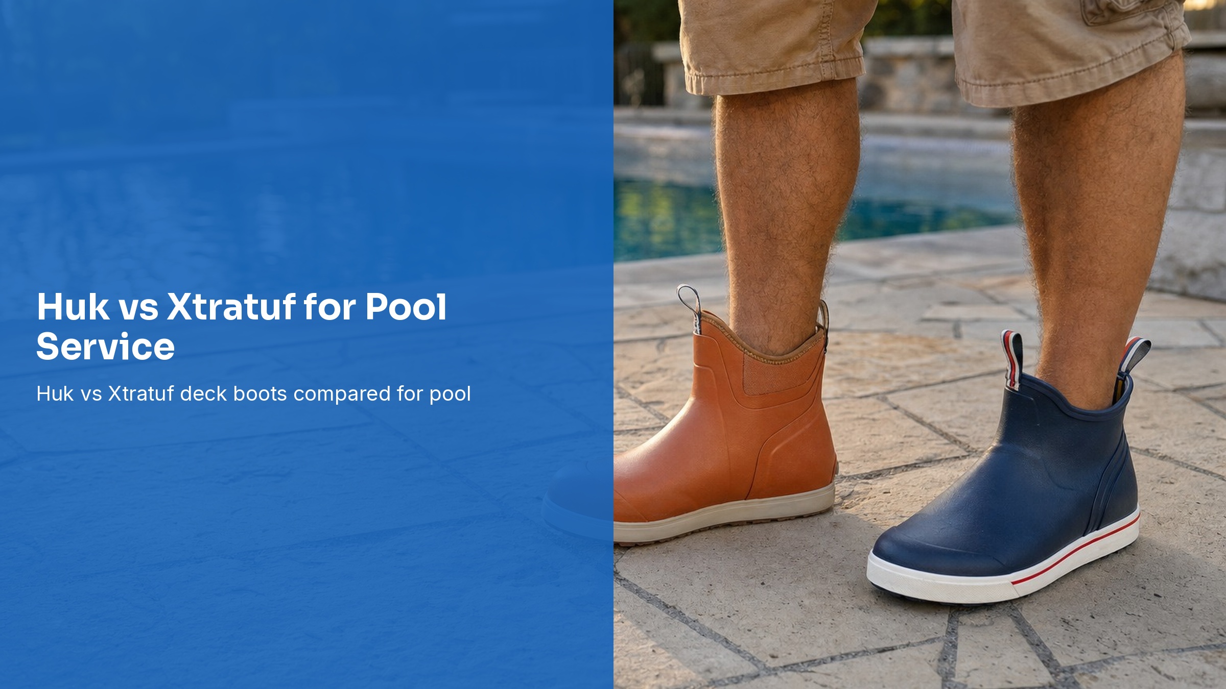 Huk vs Xtratuf for Pool Service: Which Deck Boot Is Better?