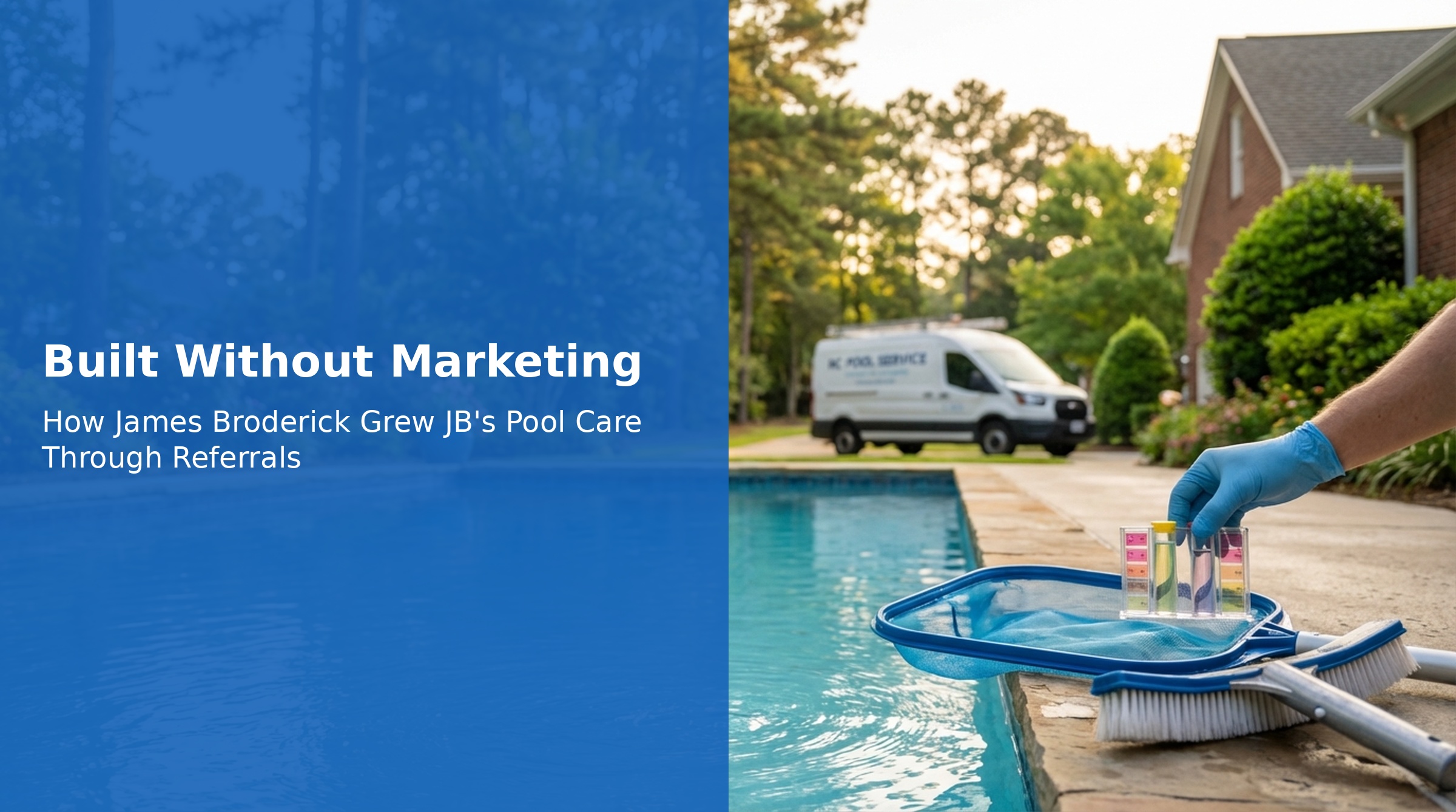James Broderick JB's Pool Care Case Study