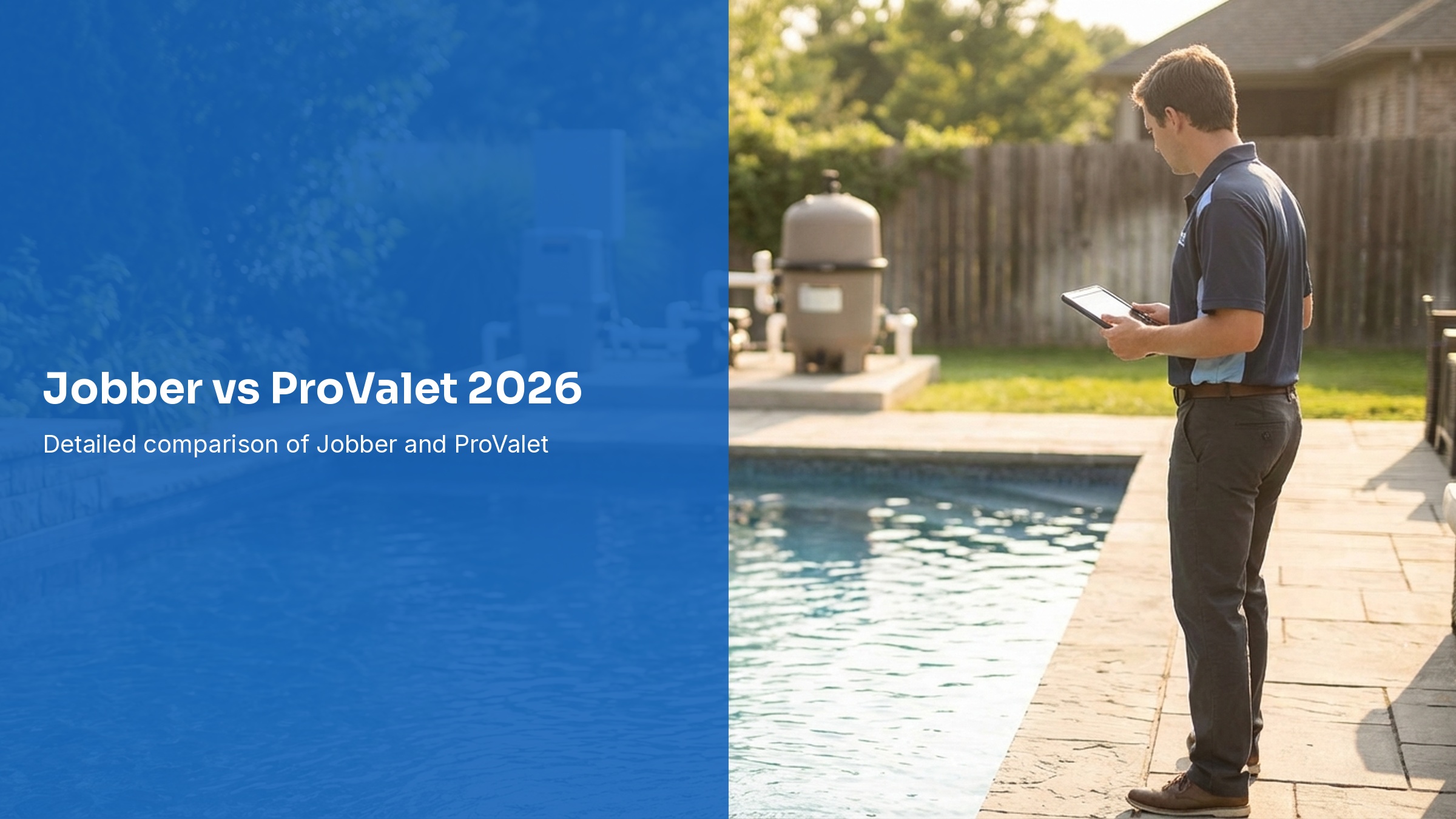 Jobber vs ProValet 2026: Pool Software Comparison