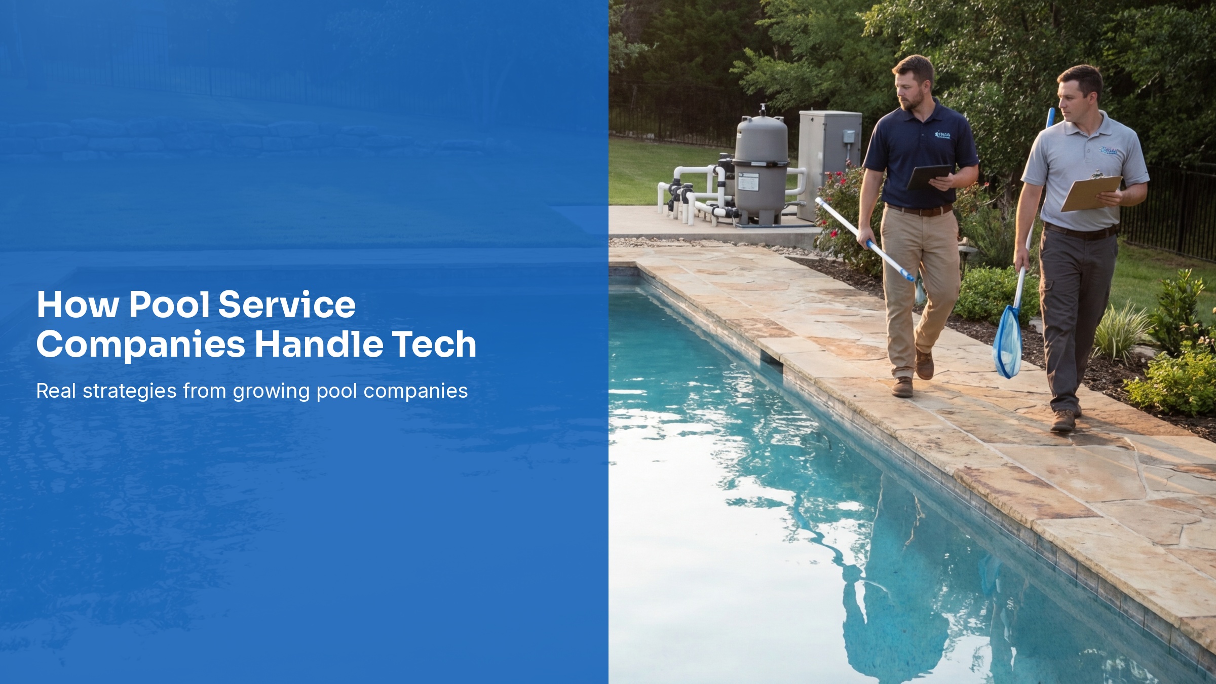 How Pool Service Companies Handle Tech Callouts Without the Owner Jumping In