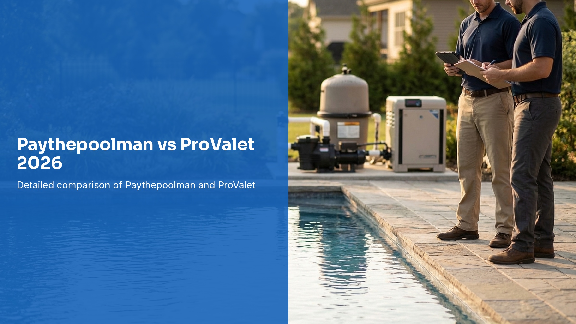 Paythepoolman vs ProValet 2026: Pool Software Comparison