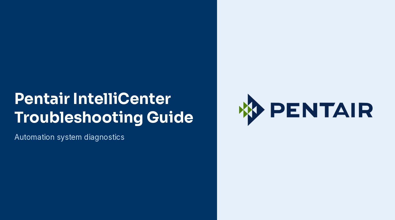 Pentair IntelliCenter Circuit and Feature Configuration