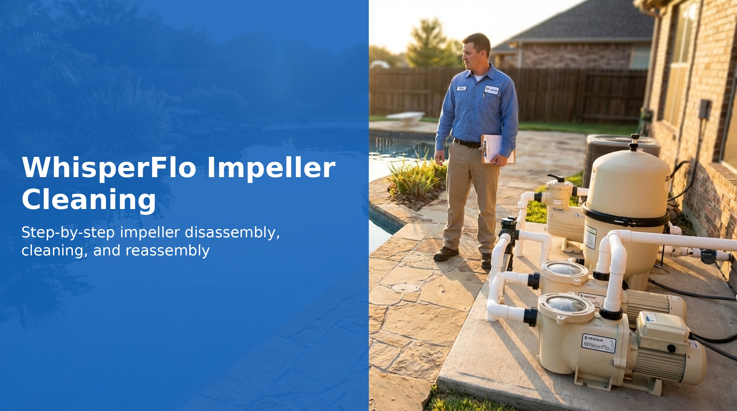 Pentair WhisperFlo Impeller Inspection and Cleaning