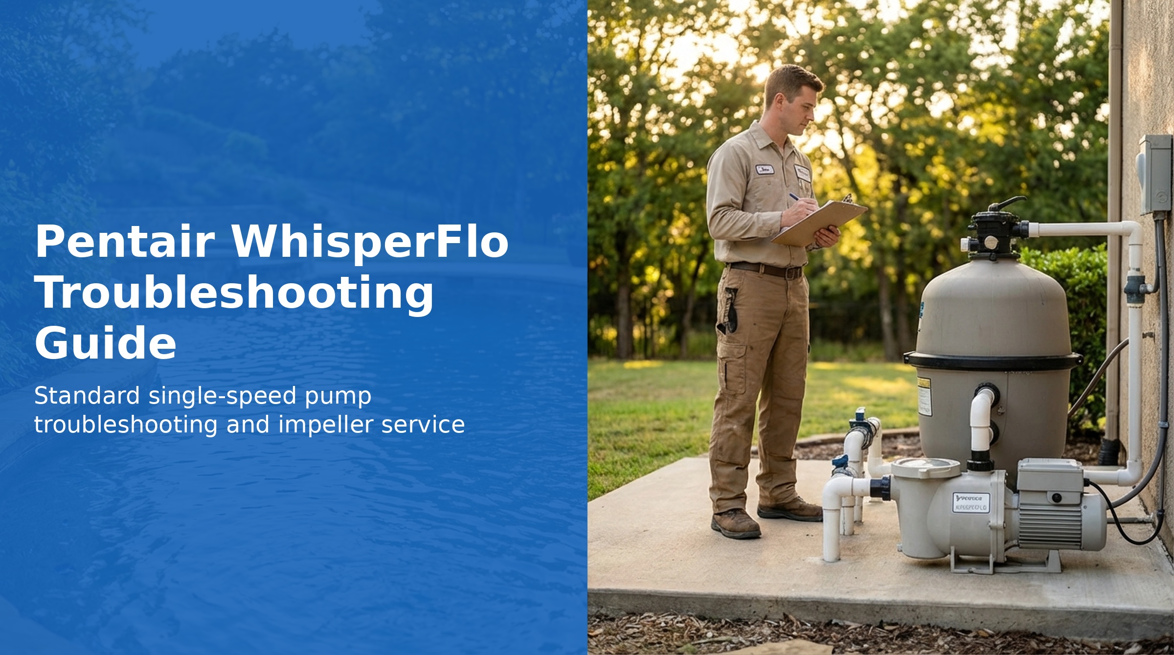 Pentair WhisperFlo Troubleshooting Guide