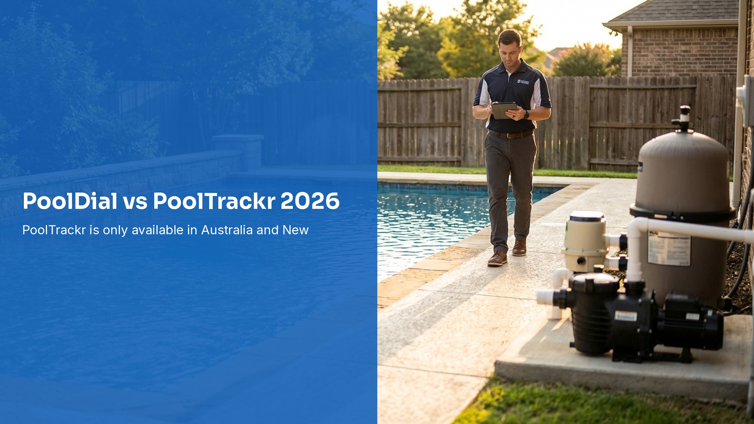 PoolDial vs PoolTrackr 2026: Why US Pool Companies Choose PoolDial
