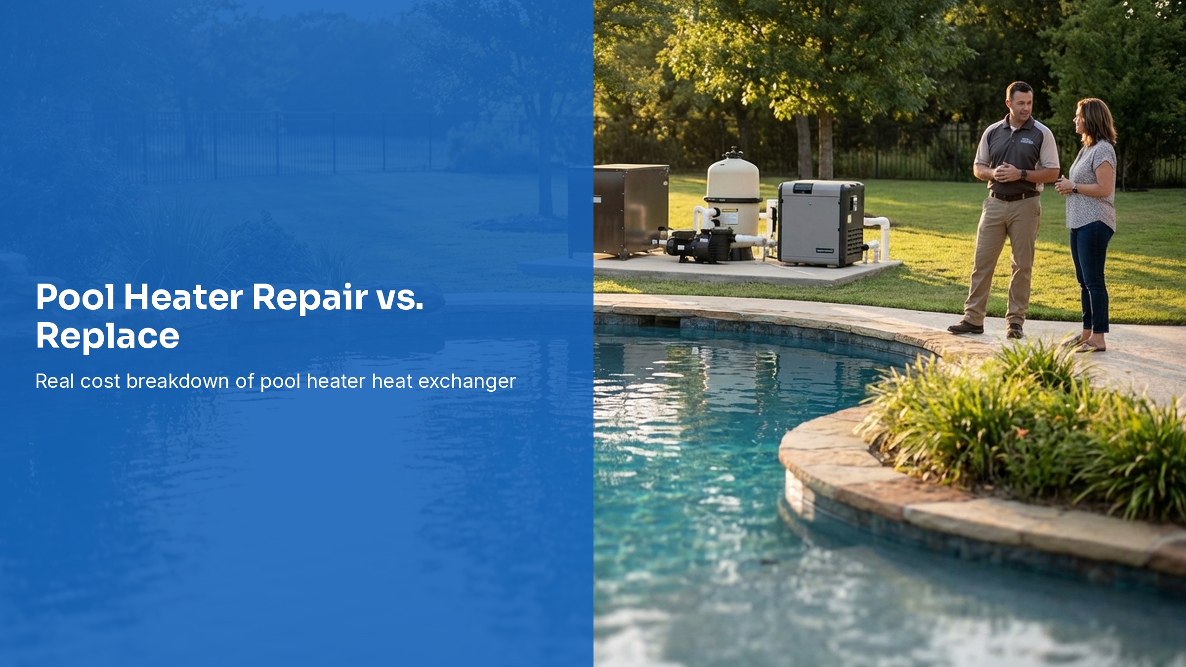 Pool Heater Repair vs. Replace: When to Swap the Heat Exchanger