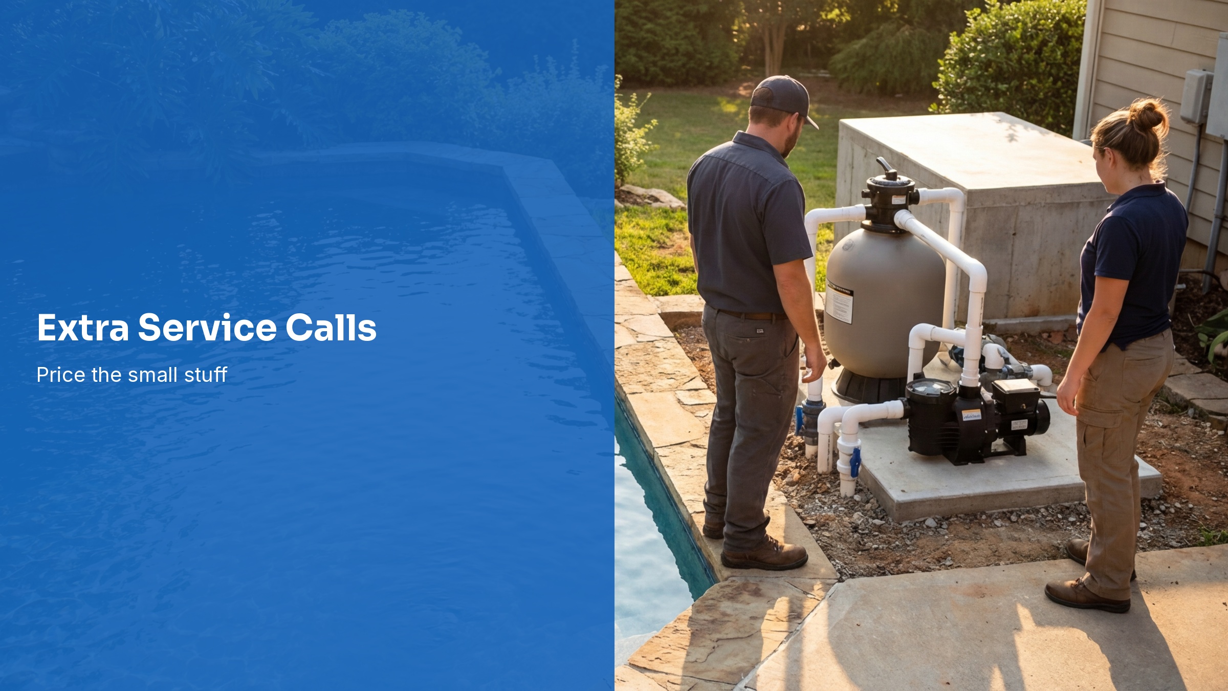 How to Charge for Extra Pool Service Calls