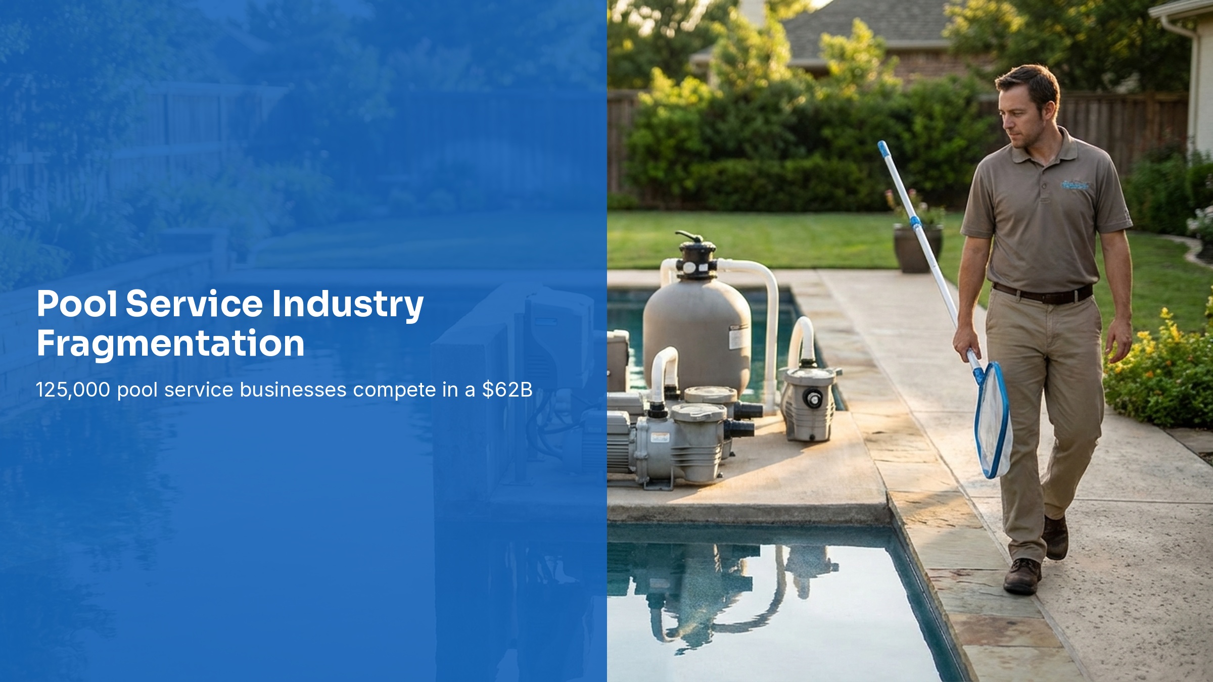 Pool Service Industry Fragmentation: Why No Company Owns More Than 10%