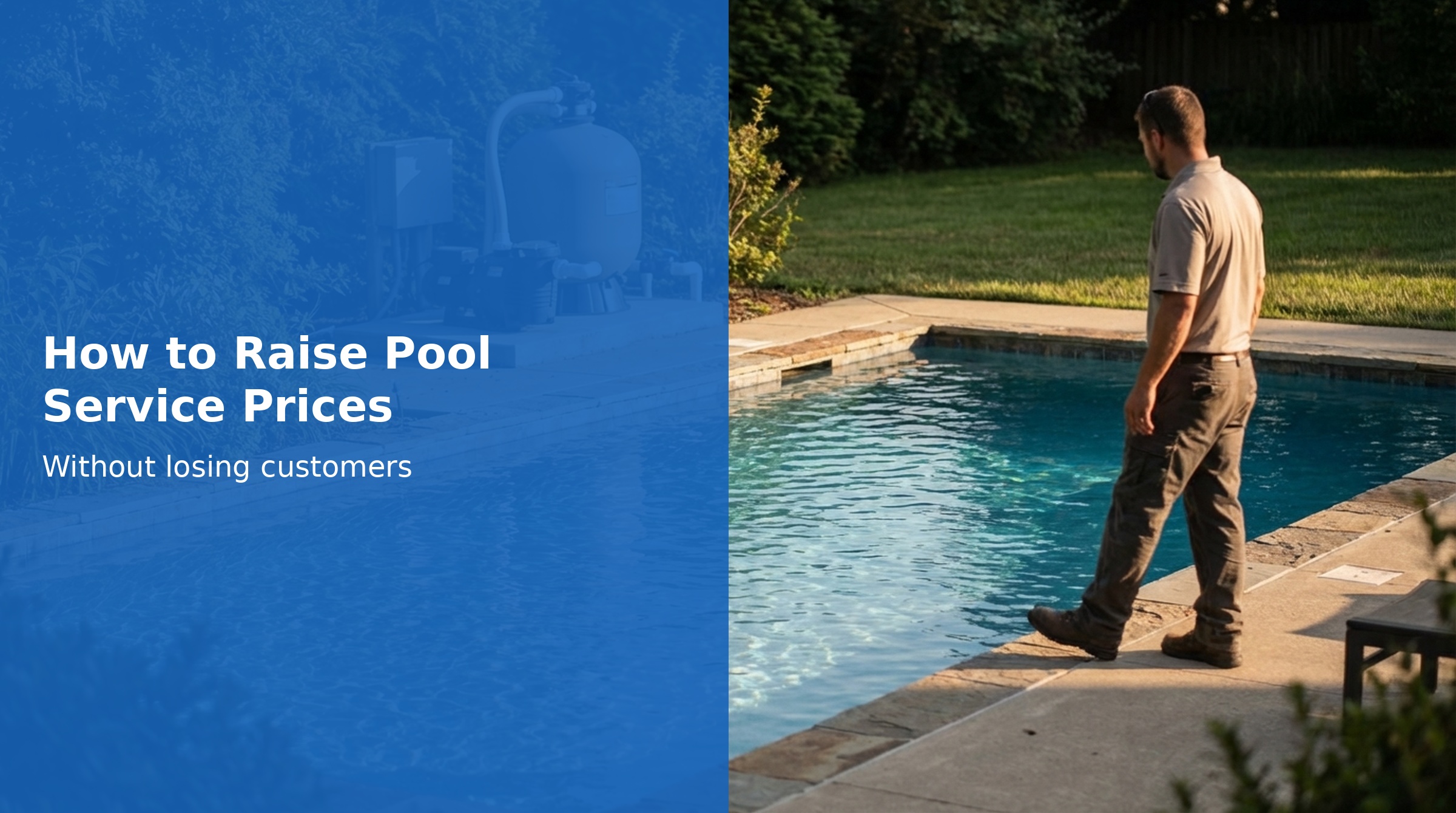 How to Raise Pool Service Prices