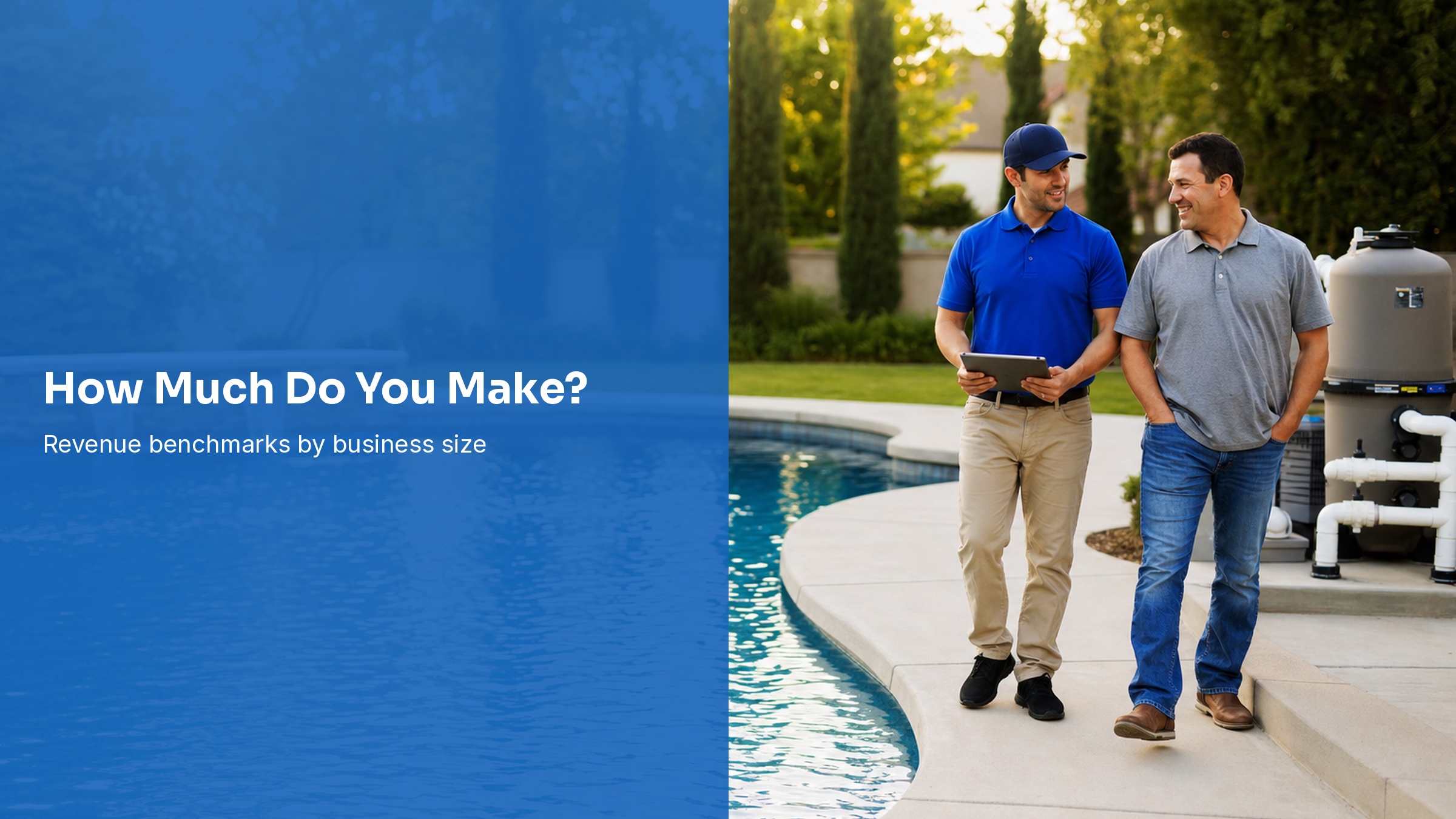 Pool Service Revenue Benchmarks by Business Size