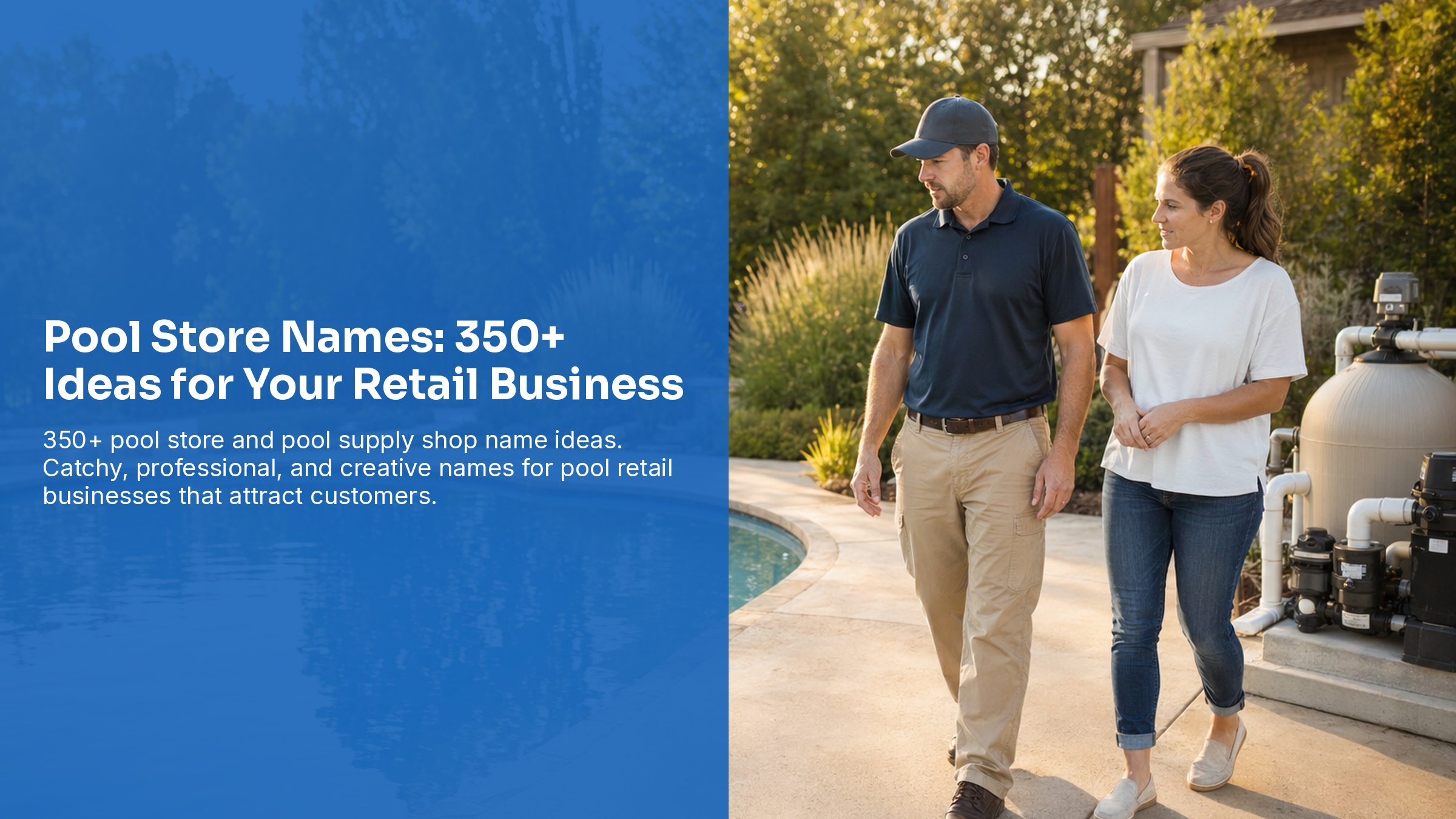 Pool Store Names: 350+ Ideas for Your Retail Business