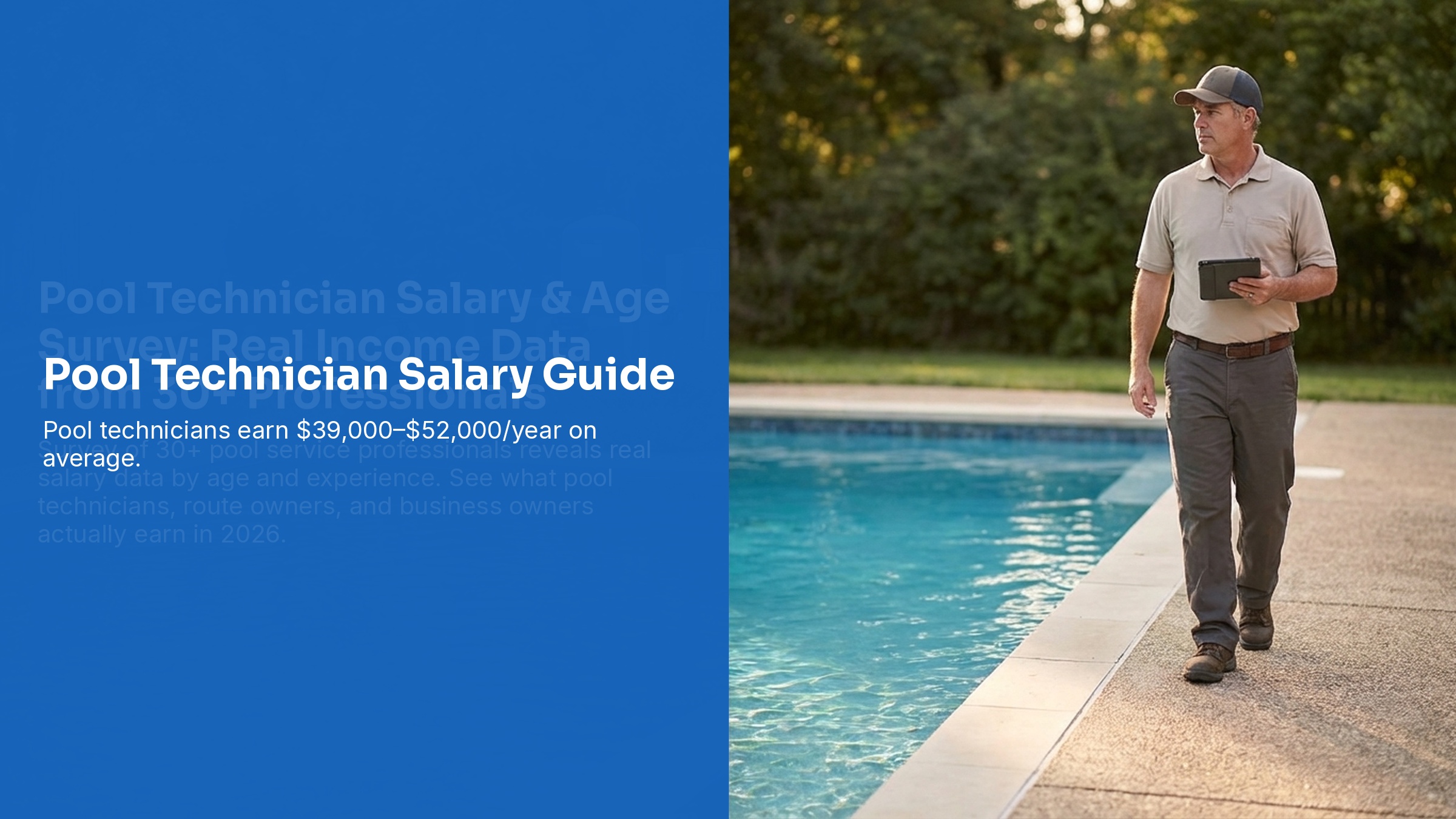 Pool Technician Salary Guide: What Pool Techs Earn in 2026