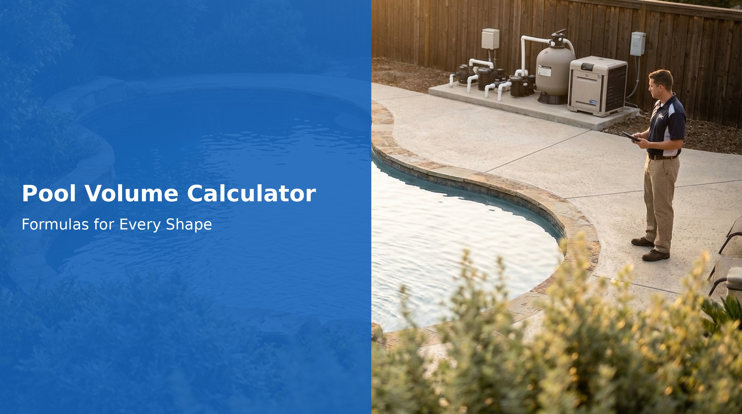 Pool Volume Calculator Guide