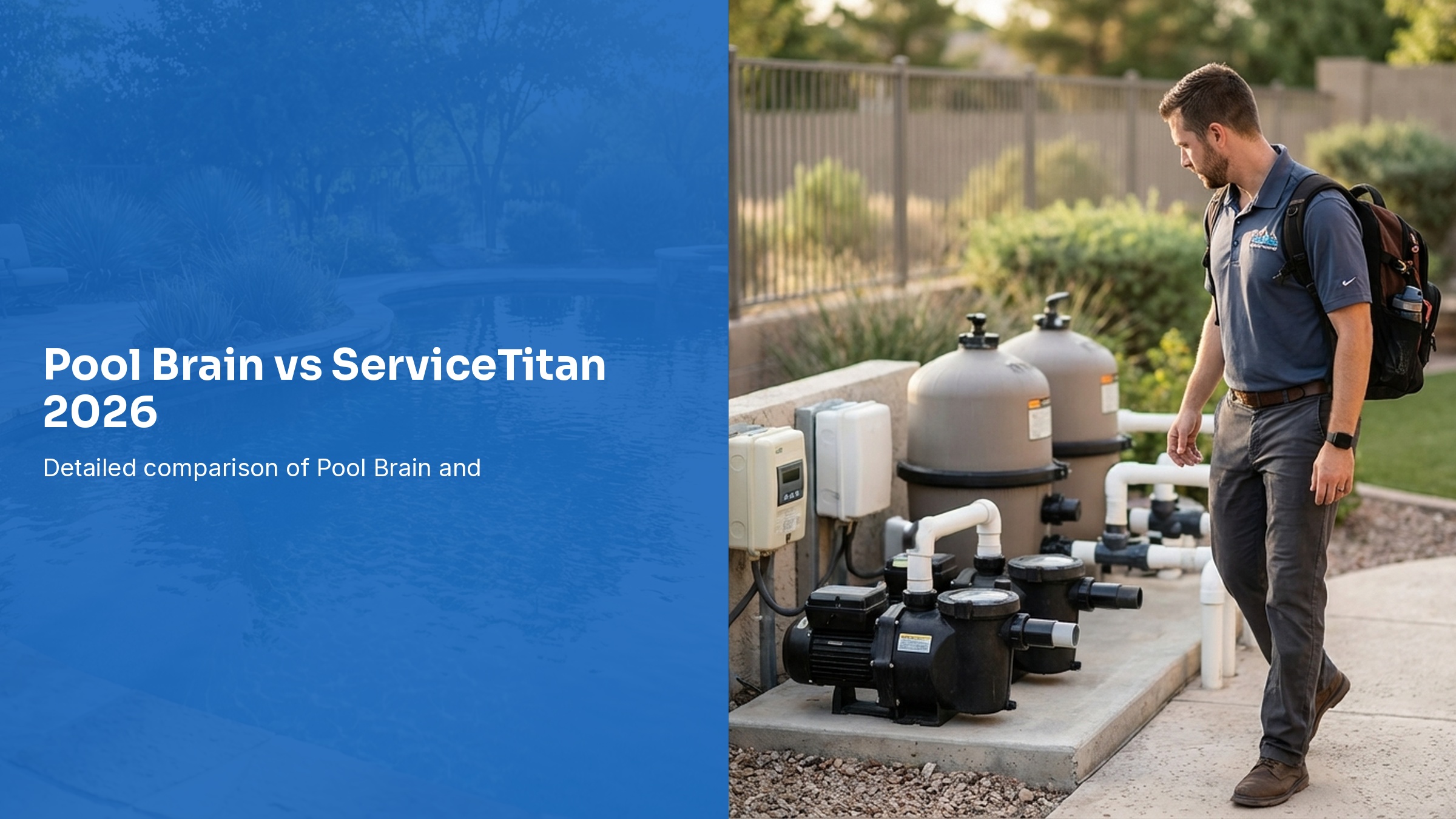 Pool Brain vs ServiceTitan 2026: Pool Software Comparison