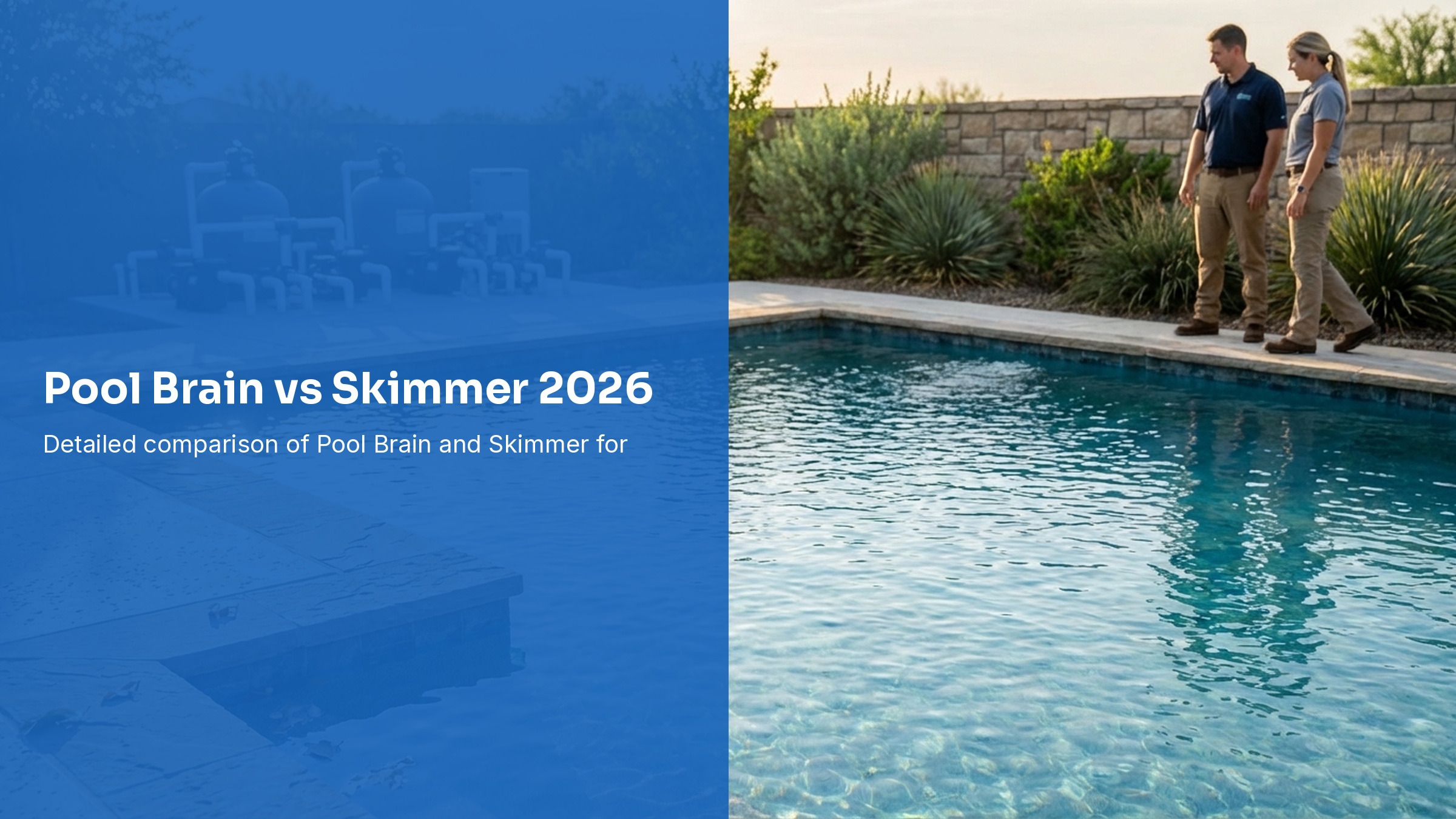 Pool Brain vs Skimmer 2026: Pool Software Comparison