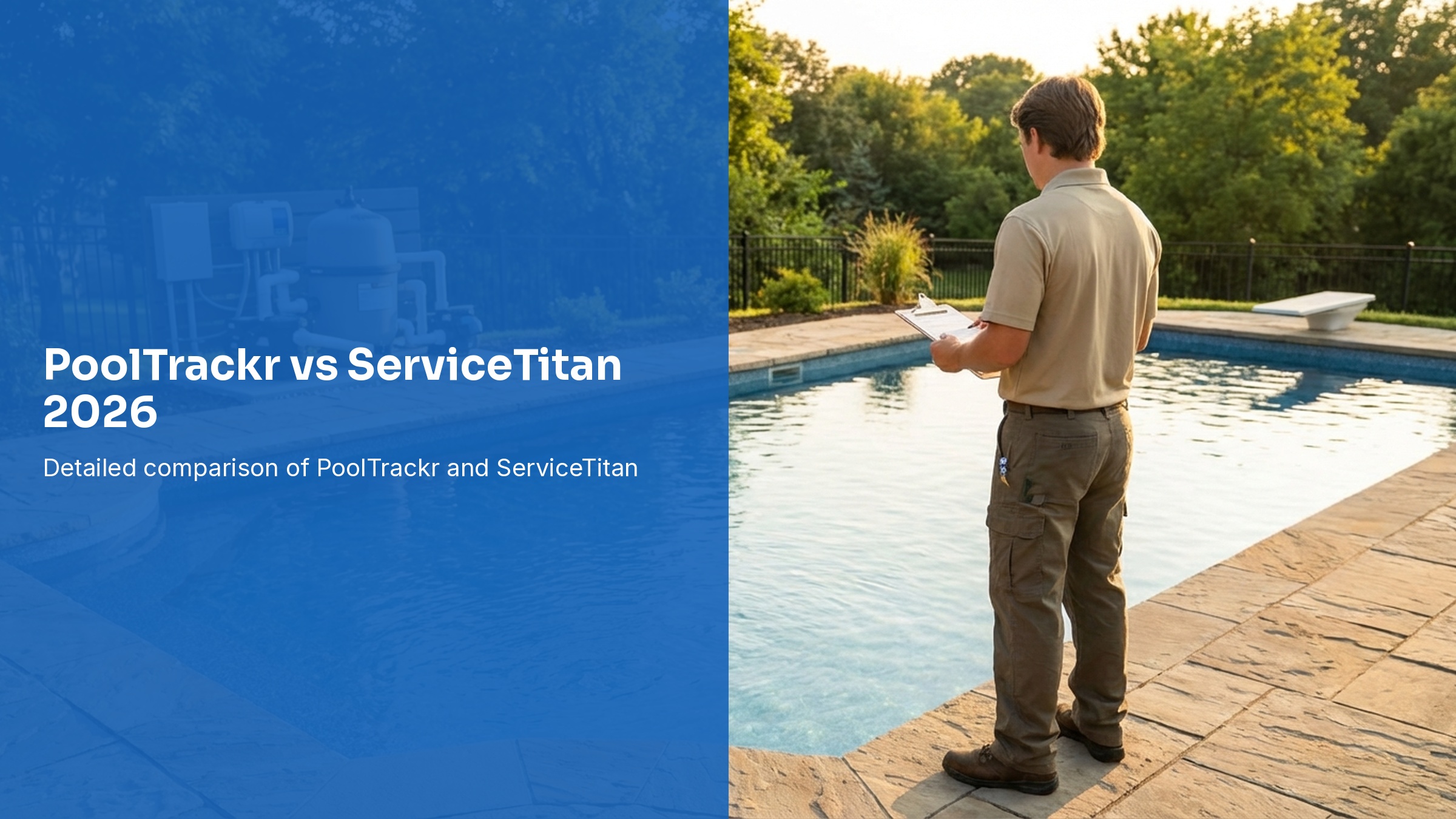 PoolTrackr vs ServiceTitan 2026: Pool Software Comparison