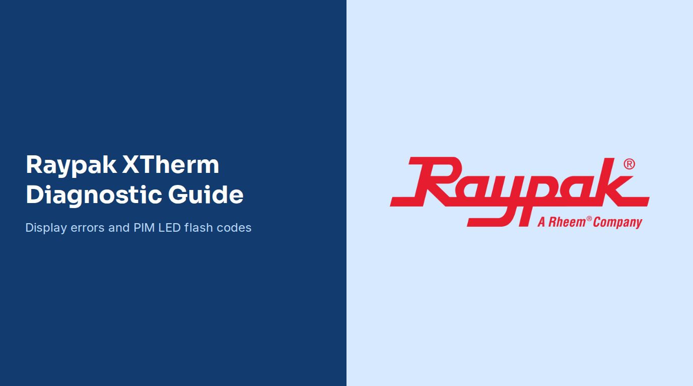 Raypak XTherm Diagnostic Guide