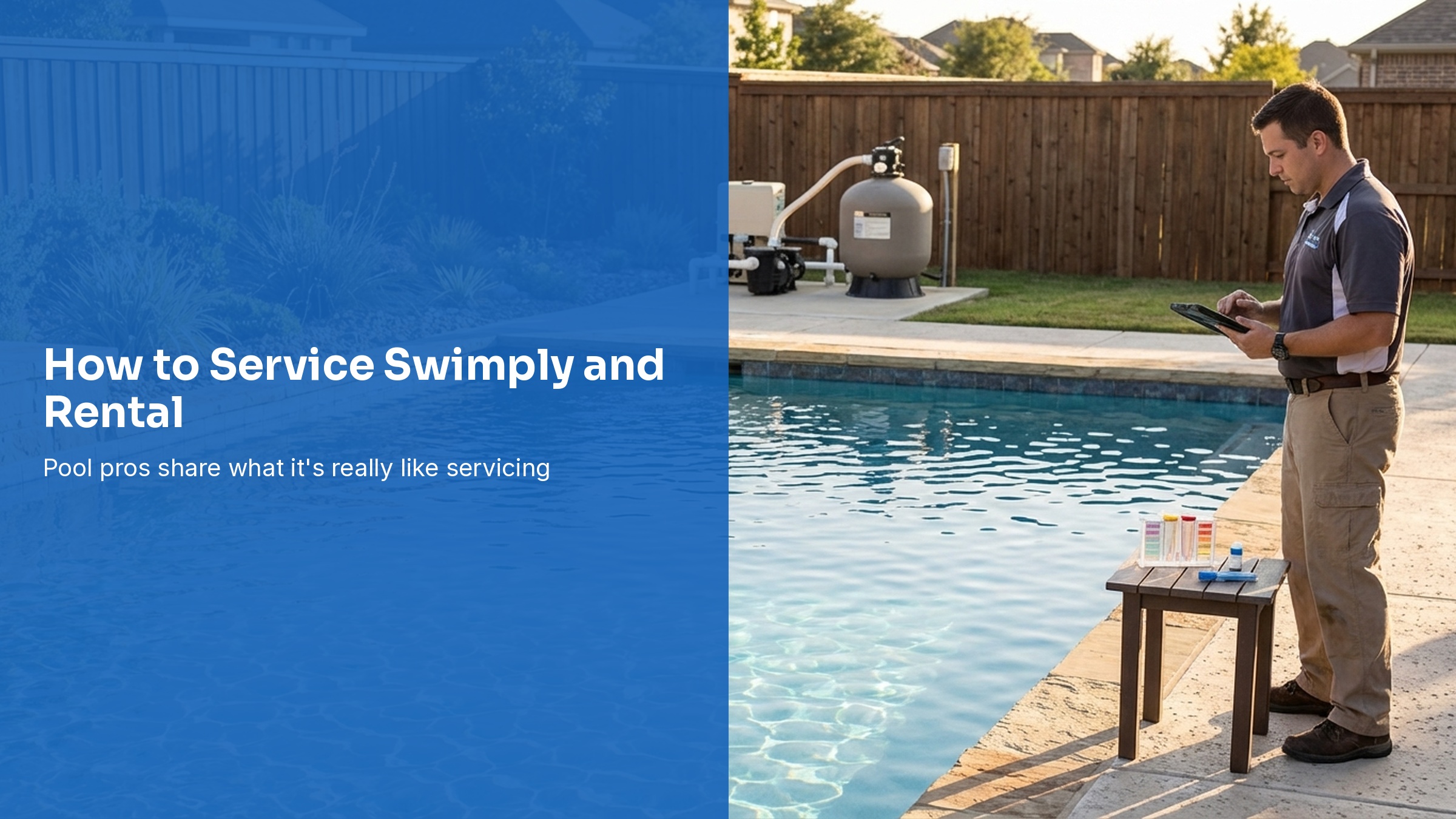 How to Service Swimply and Rental Pools Without Losing Your Mind