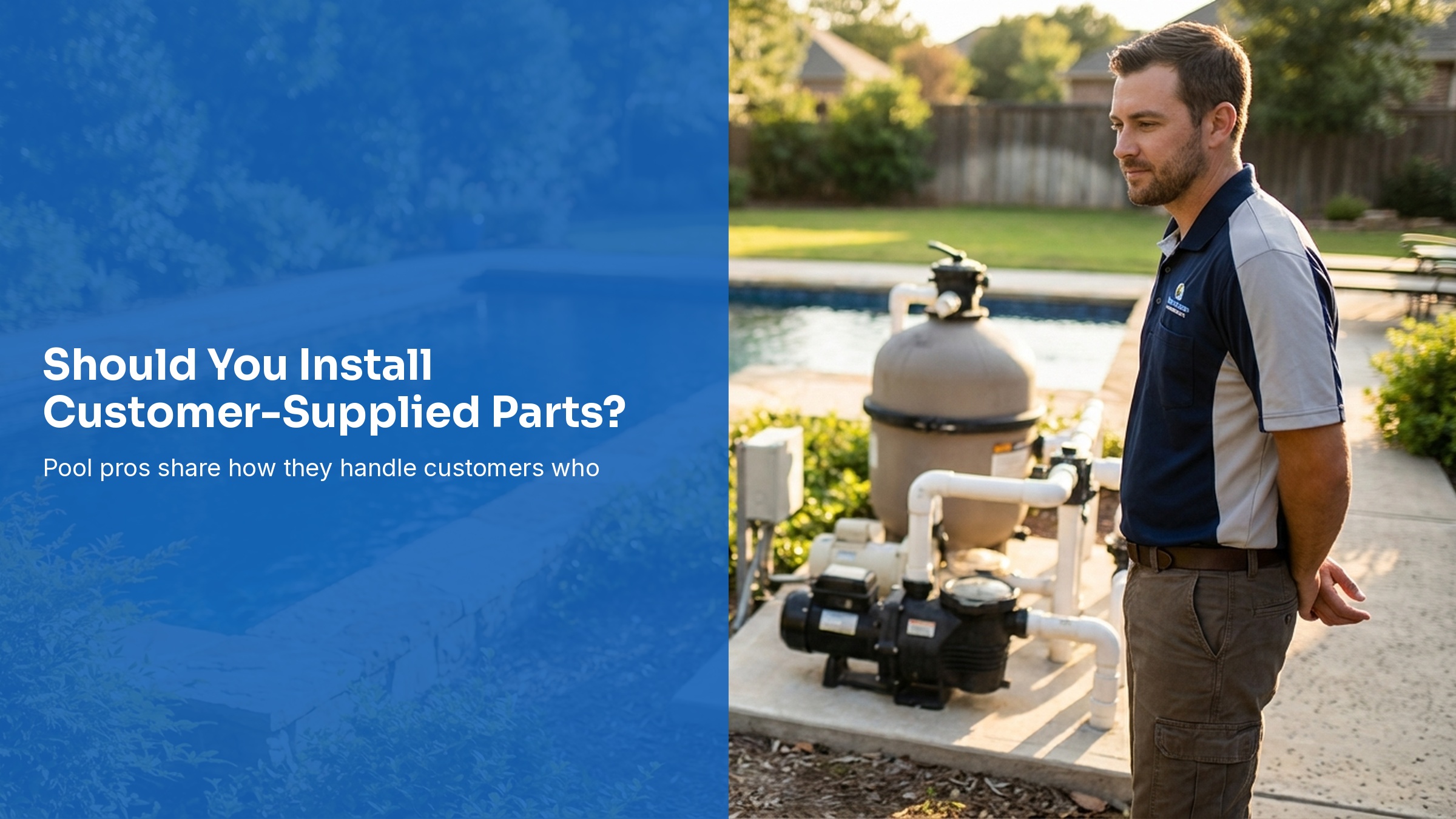 Should You Install Customer-Supplied Parts?