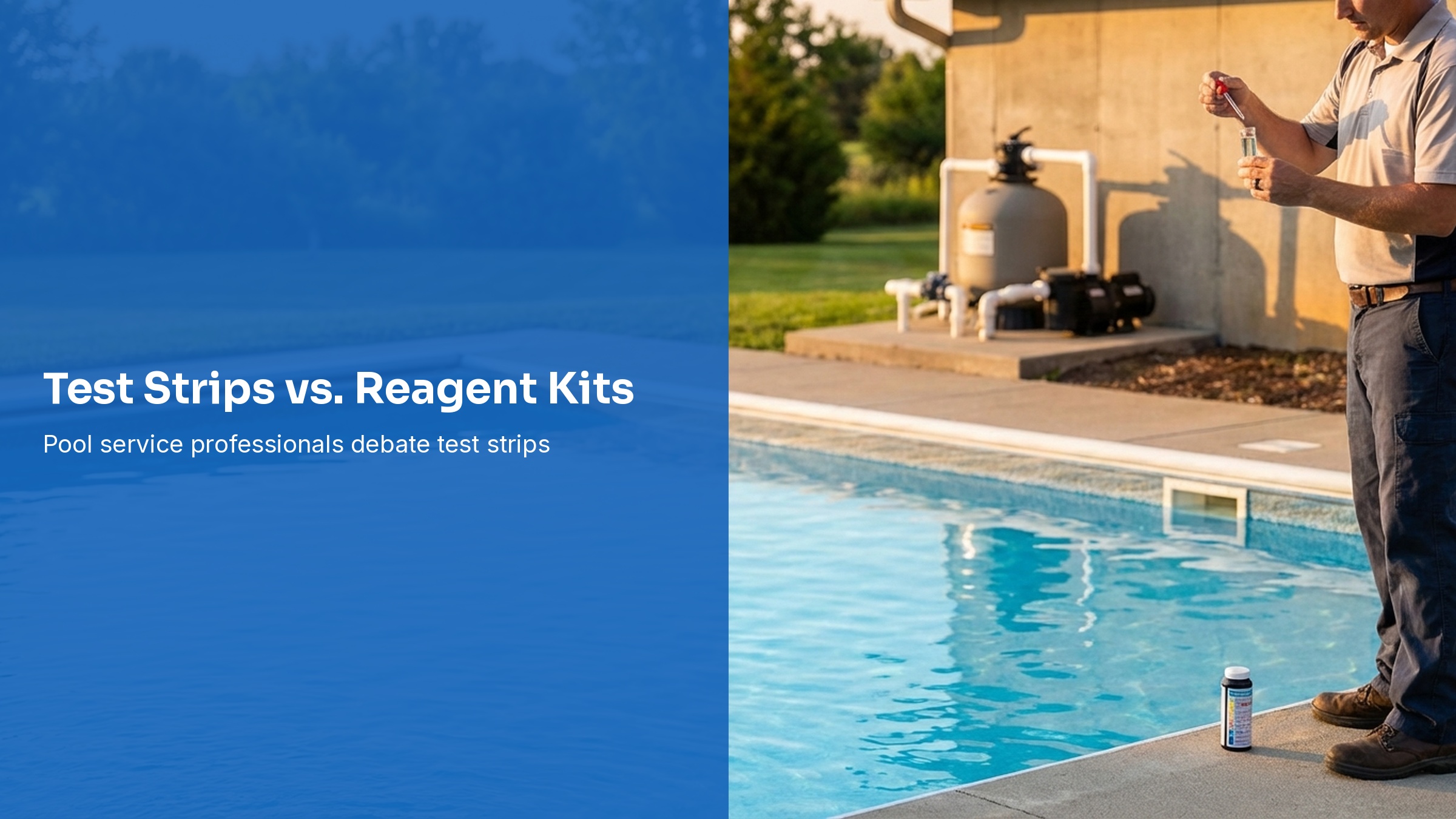 Test Strips vs. Reagent Kits: What Pool Pros Actually Use