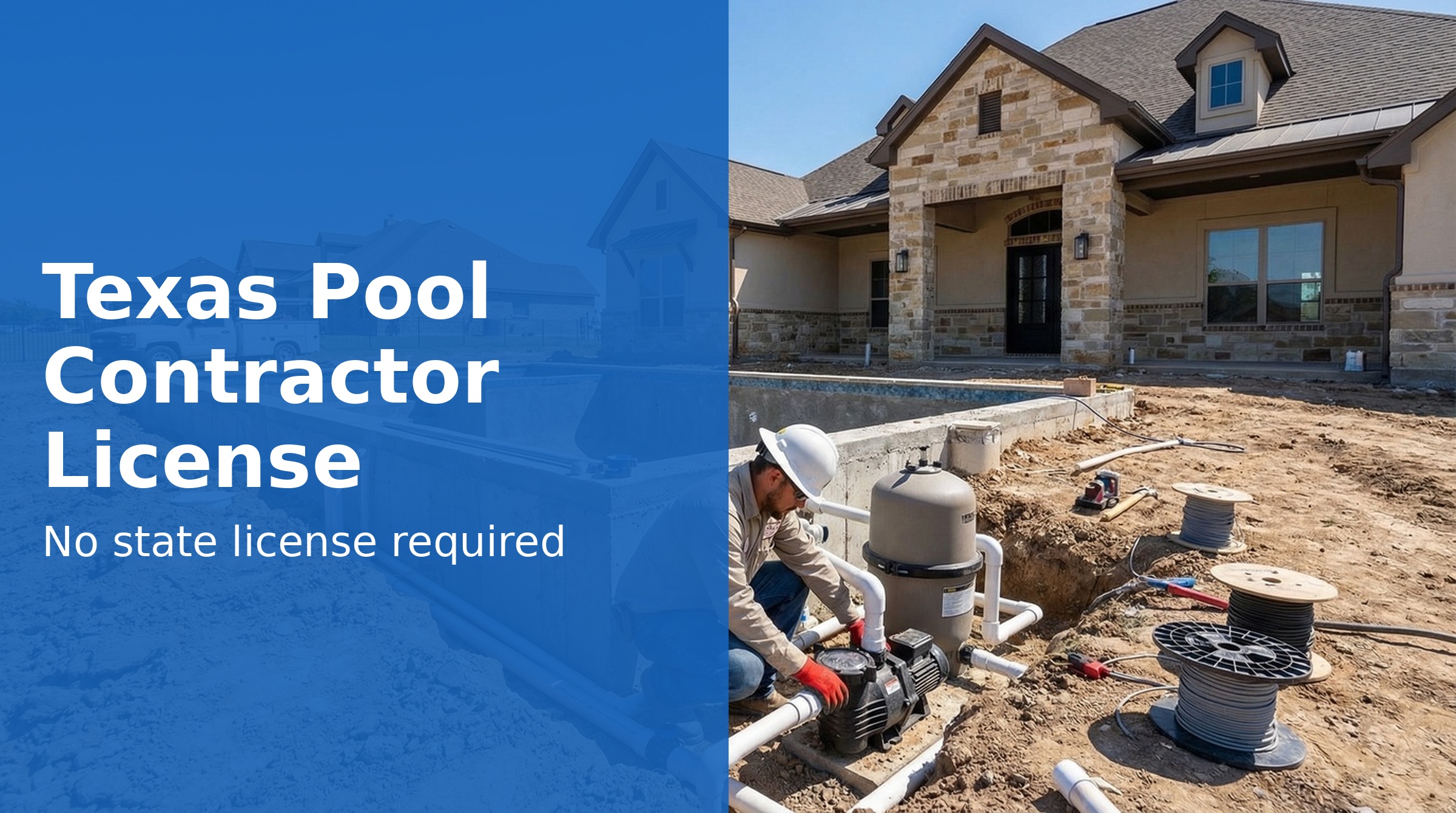 Texas Pool Contractor License