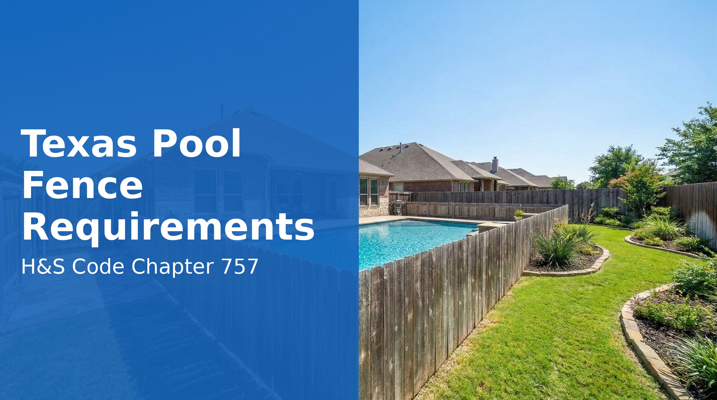 Texas Pool Fence Requirements