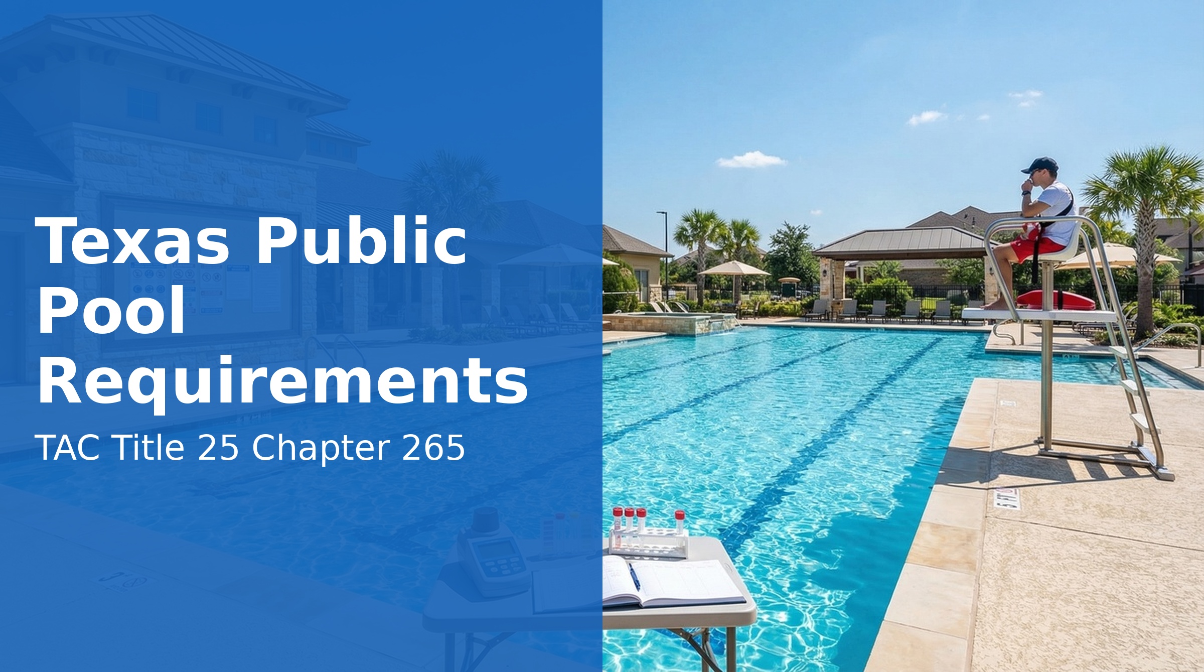 Texas Public Pool Requirements