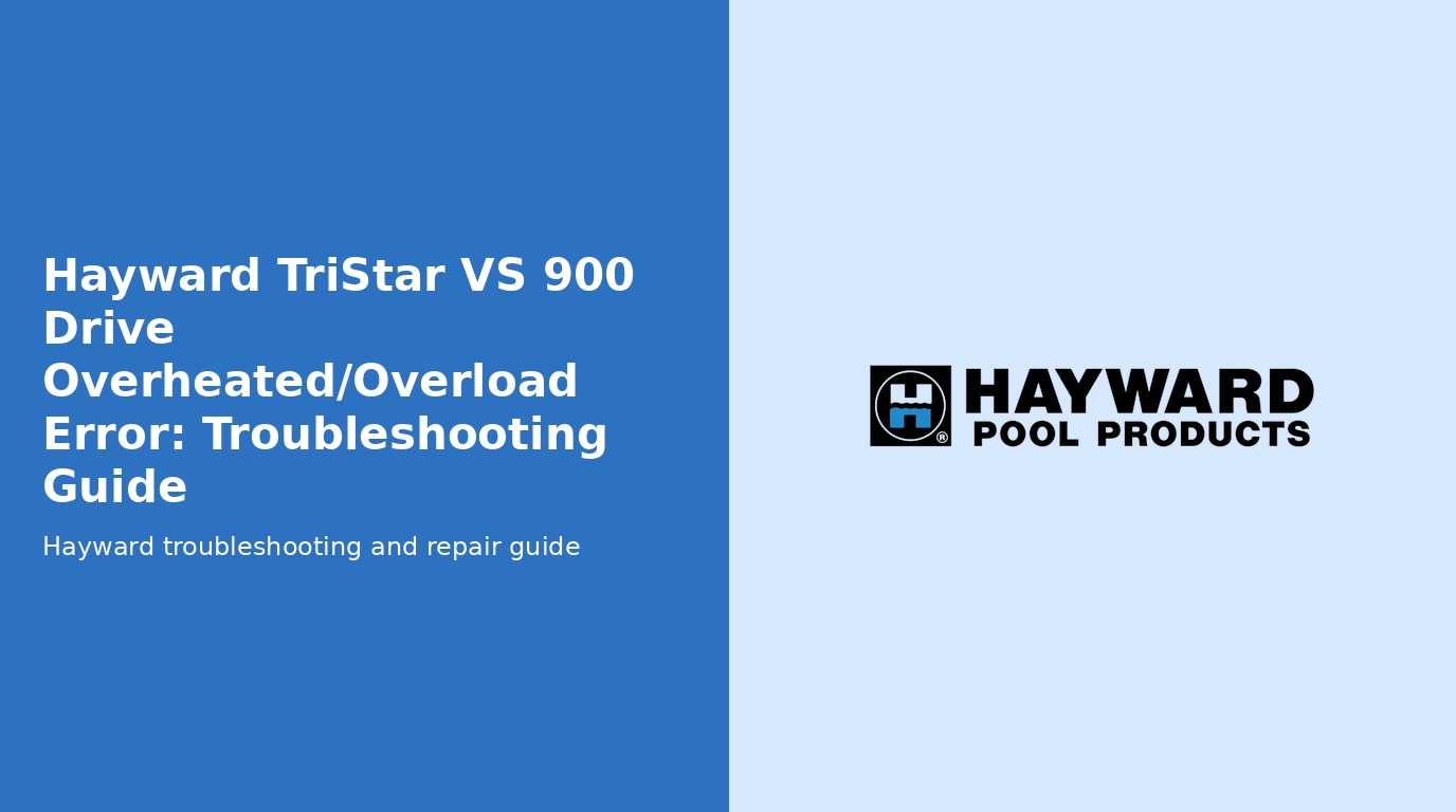 Tristar Vs 900 Check System Drive Overheated Overload
